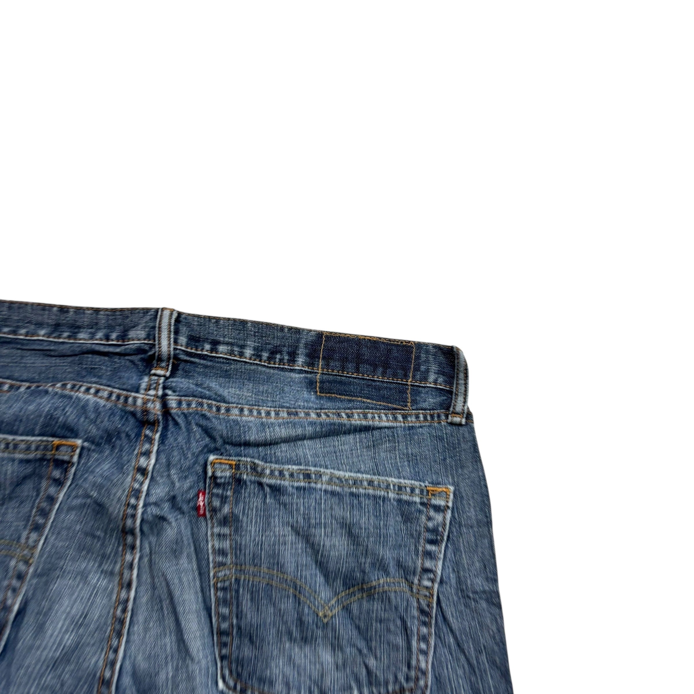 Levis 559 Jeans W36 L32 Mens Mid Blue Baggy Relaxed Straight Fit Denim