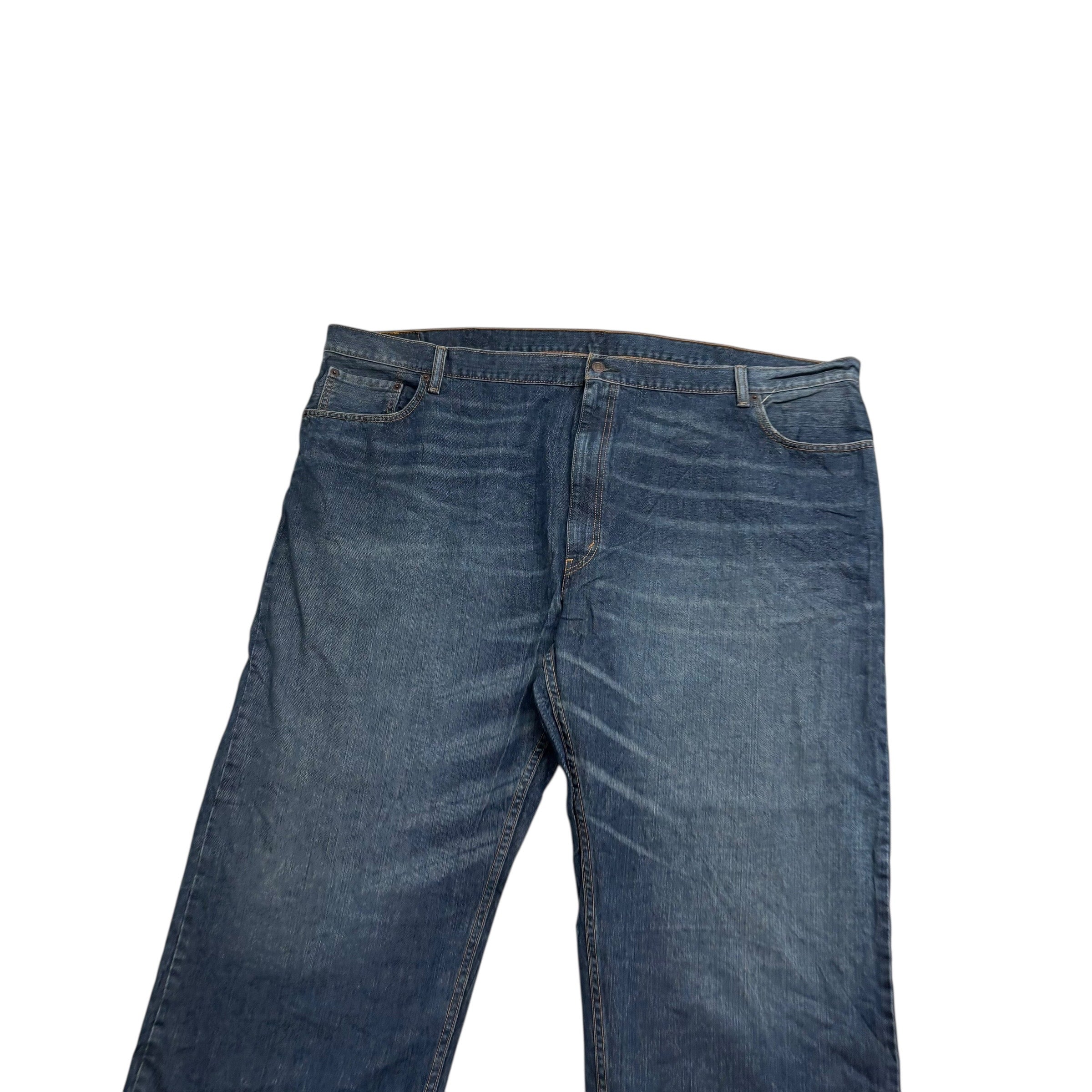 Levis 559 Jeans W54 L32 Mens Dark Blue Baggy Relaxed Straight Fit Vintage Denim