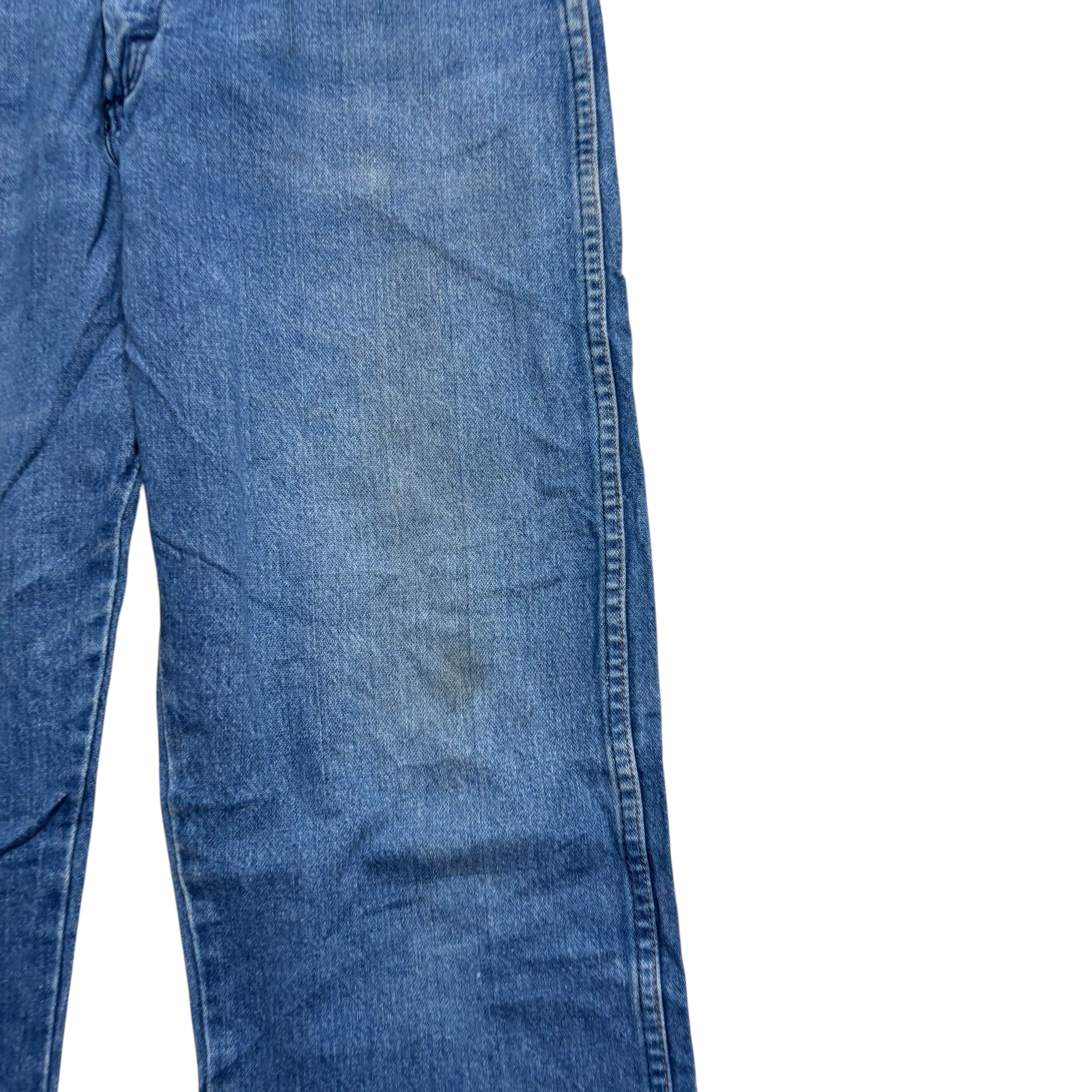 Wrangler Jeans Cowboy Cut W32 L34 Mens Mid Blue 13MWZ USA Made Vintage