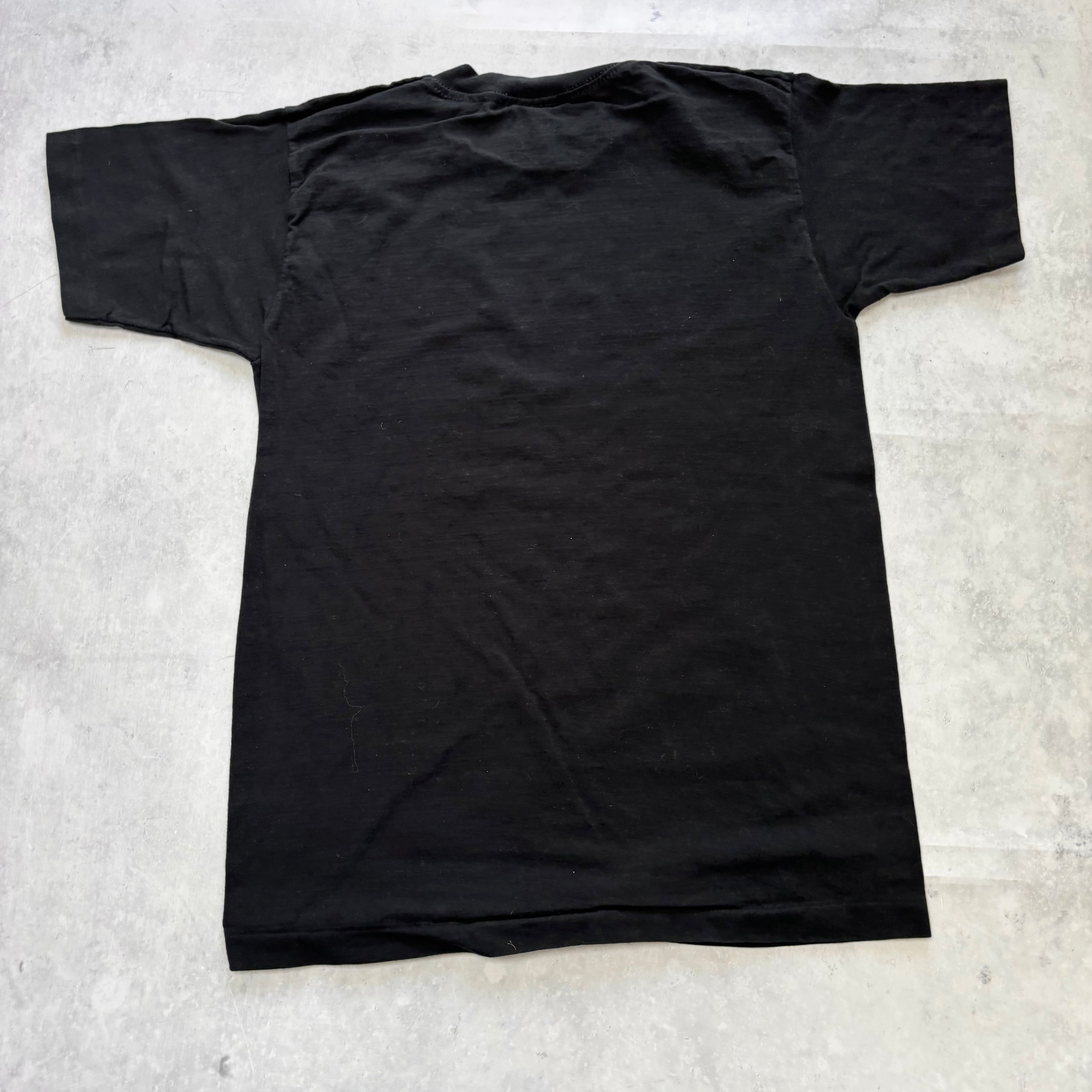 Vintage T Shirt Mens Medium Black Single Stitch Graphic Print 90s Ballet (E)