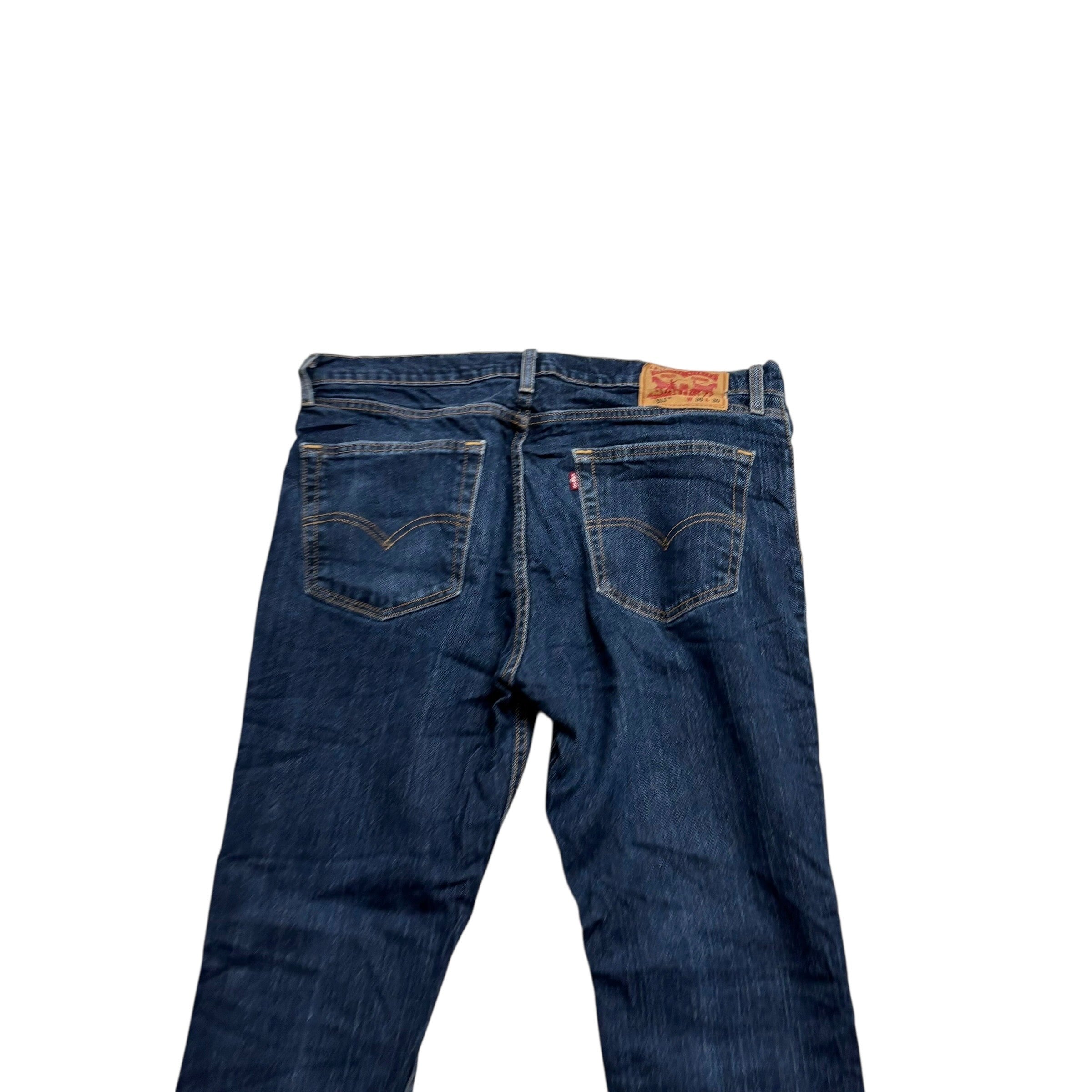 Levis 511 Jeans W36 L30 Mens Dark Blue Slim Fit Stretch Denim (E)