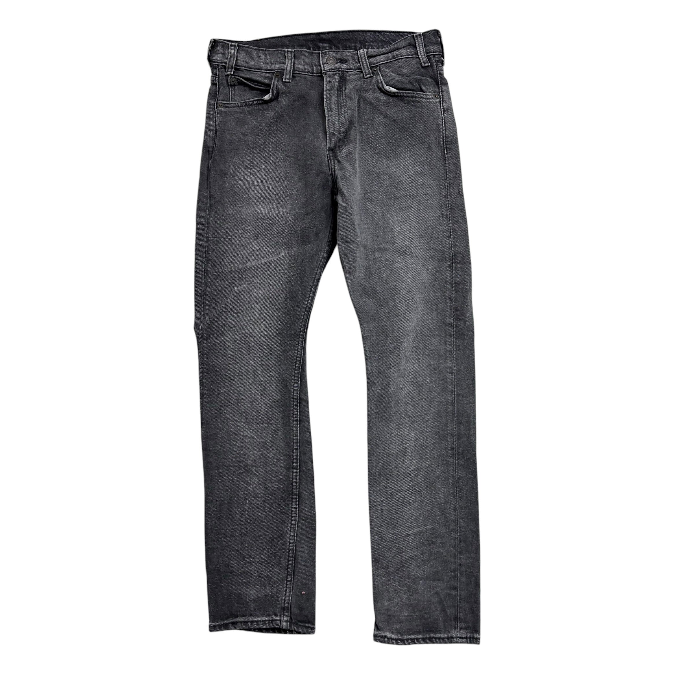 Levis 505C Jeans W29 L29 Mens Grey Slim Fit Stretch Denim (E)