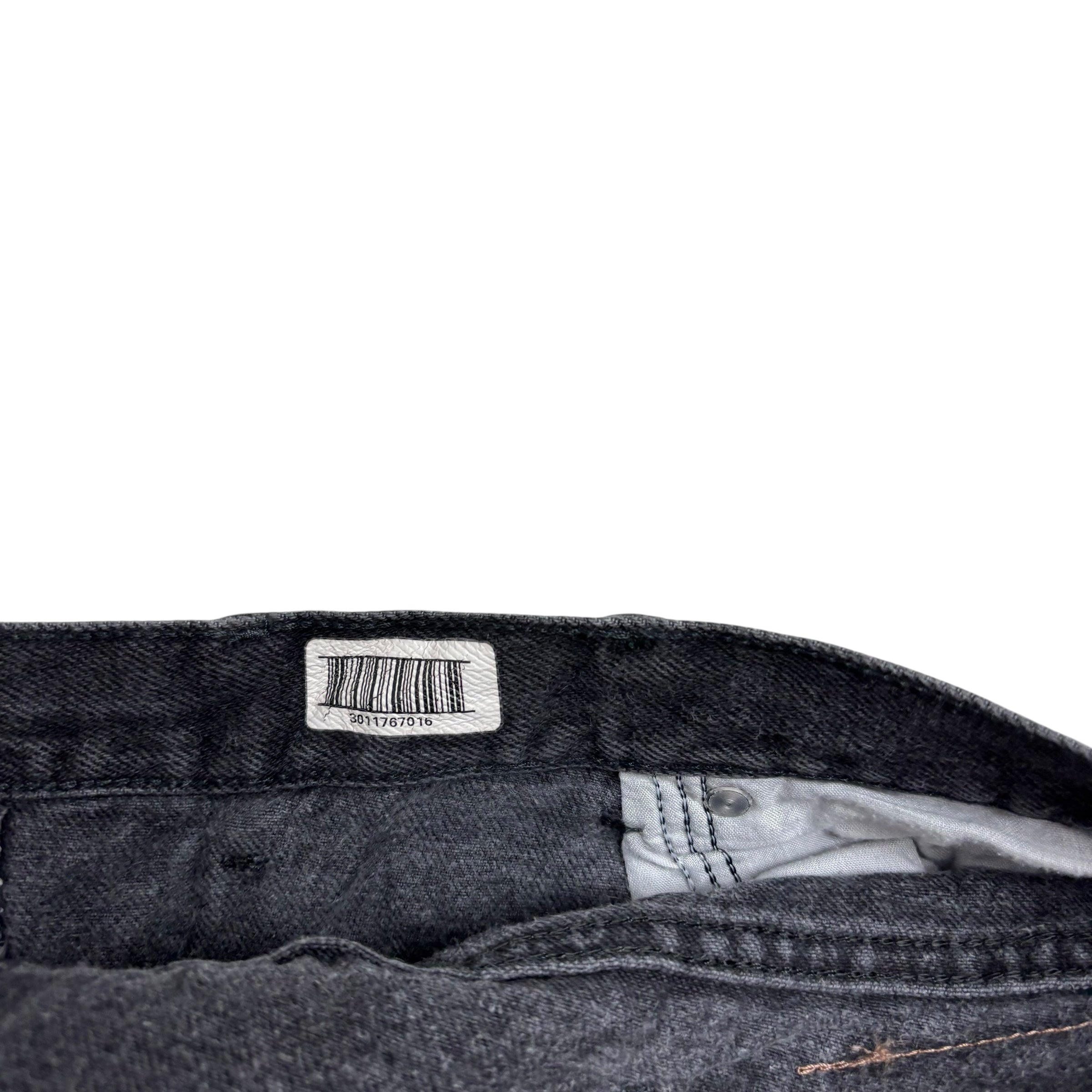 Wrangler Jeans W42 L27 Mens Black Relaxed Straight Fit Vintage Denim