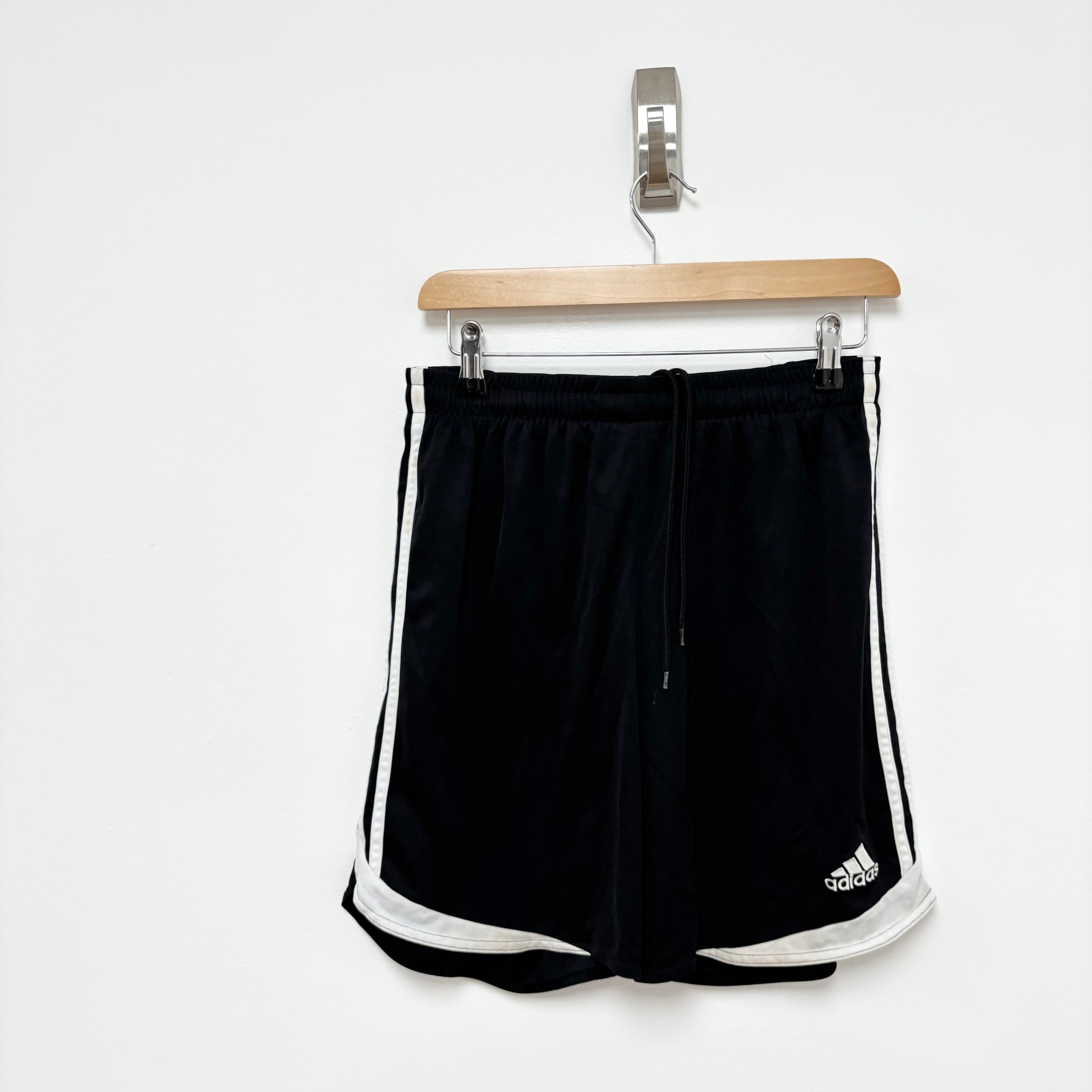 Adidas Shorts Mens Medium Black Sports Running Gym Athletic