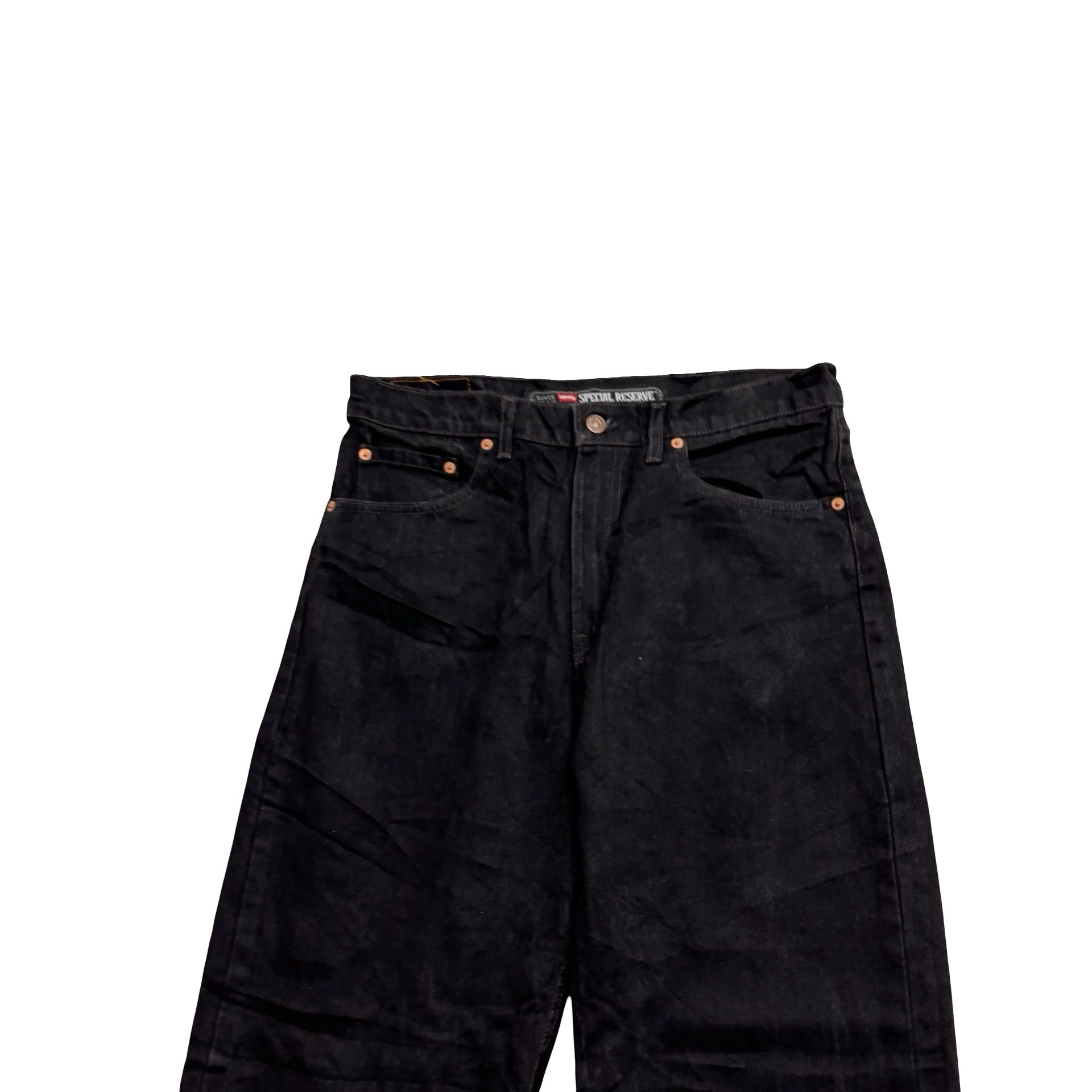 Levis 515 Jeans W33 L32 Mens Black Relaxed USA Made Vintage Special Reserve (E)