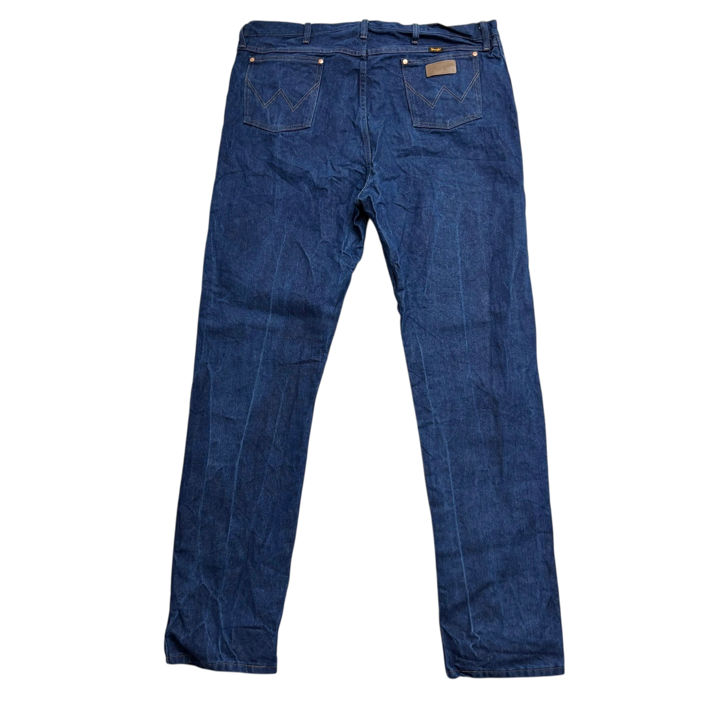 Wrangler Jeans Cowboy Cut W44 L38 Mens Dark Blue 13MWZ Original Fit Denim