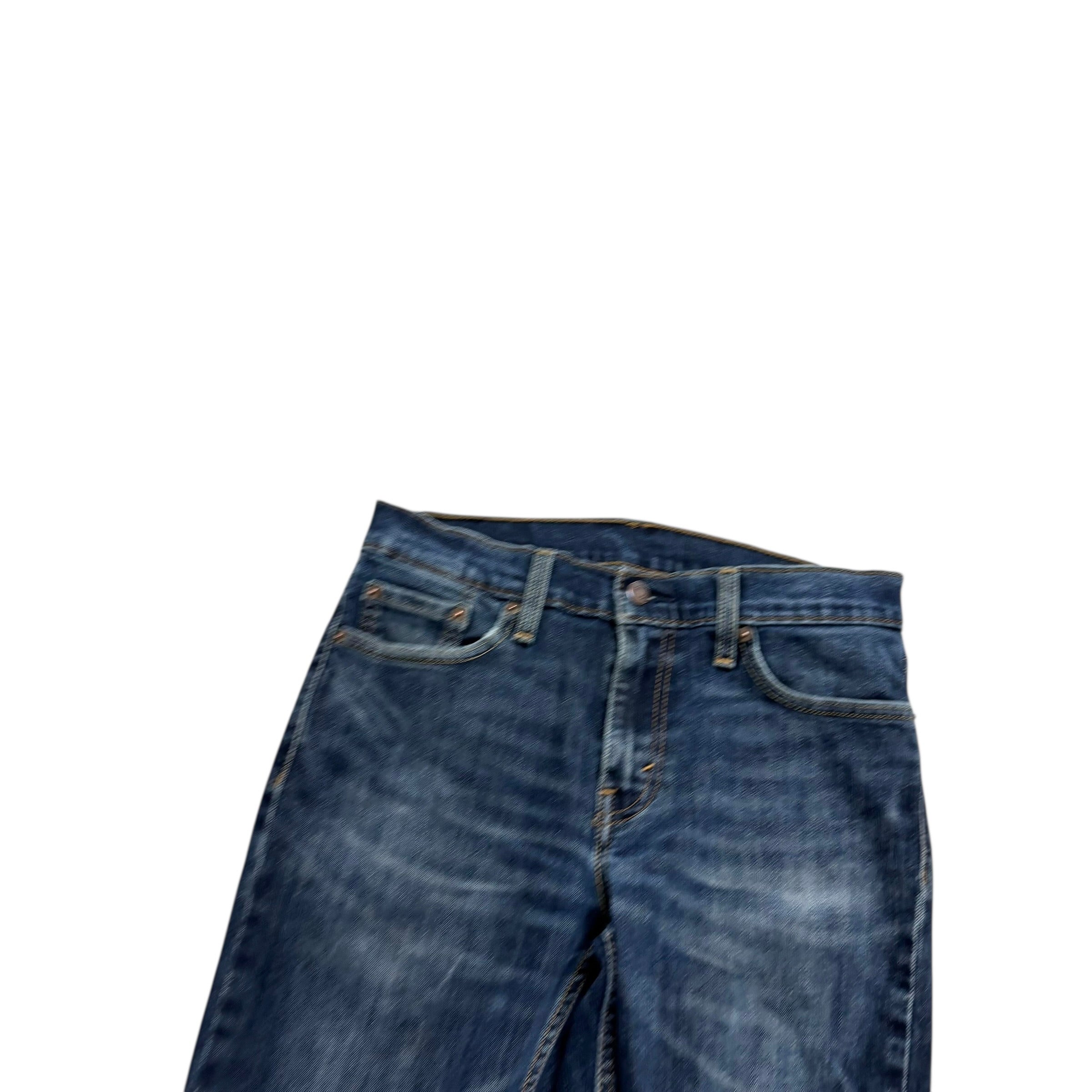 Levis 511 Jeans W29 L29 Mens Dark Blue Slim Fit Stretch Denim (F)
