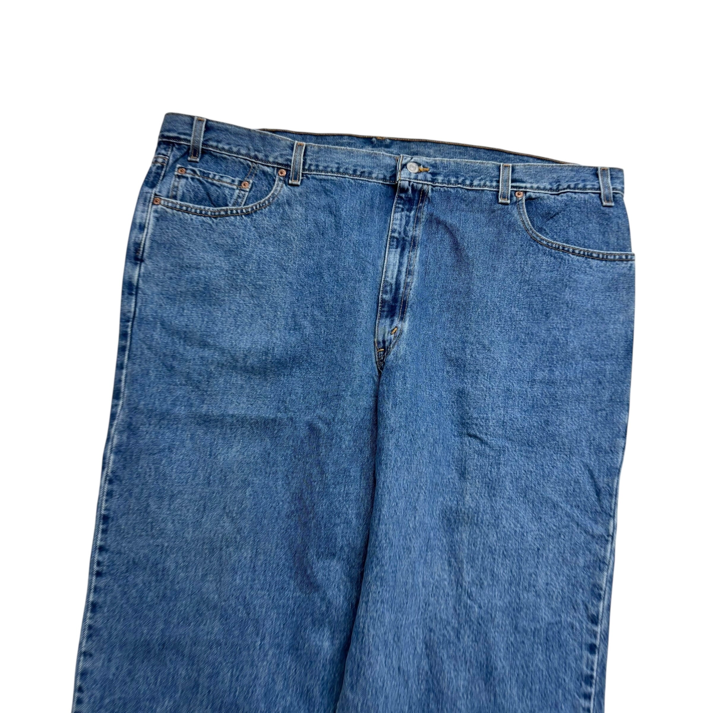 Levis 550 Jeans W48 L31 Mens Mid Blue Baggy Relaxed Vintage Made In USA (E)