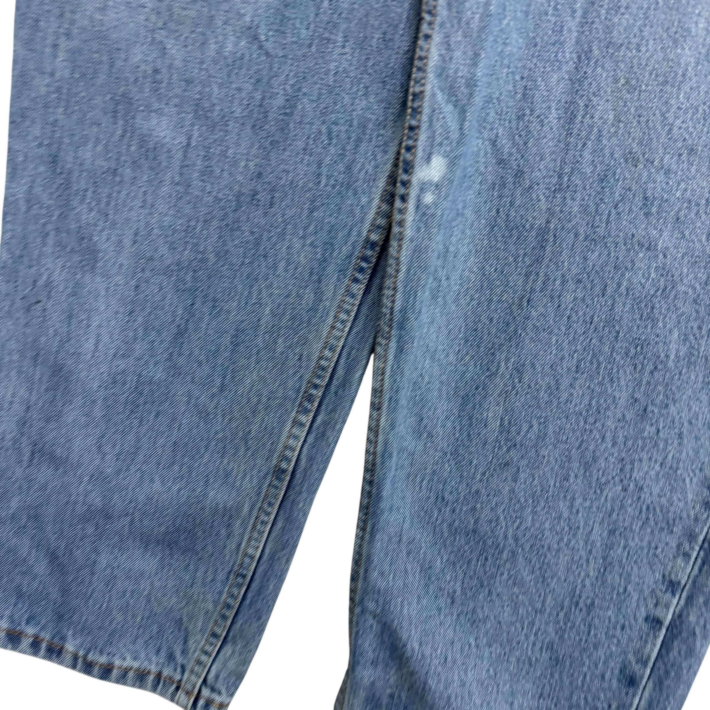 Levis 560 Jeans W36 L33 Mens Mid Blue Baggy Relaxed Comfort Fit Denim (F)