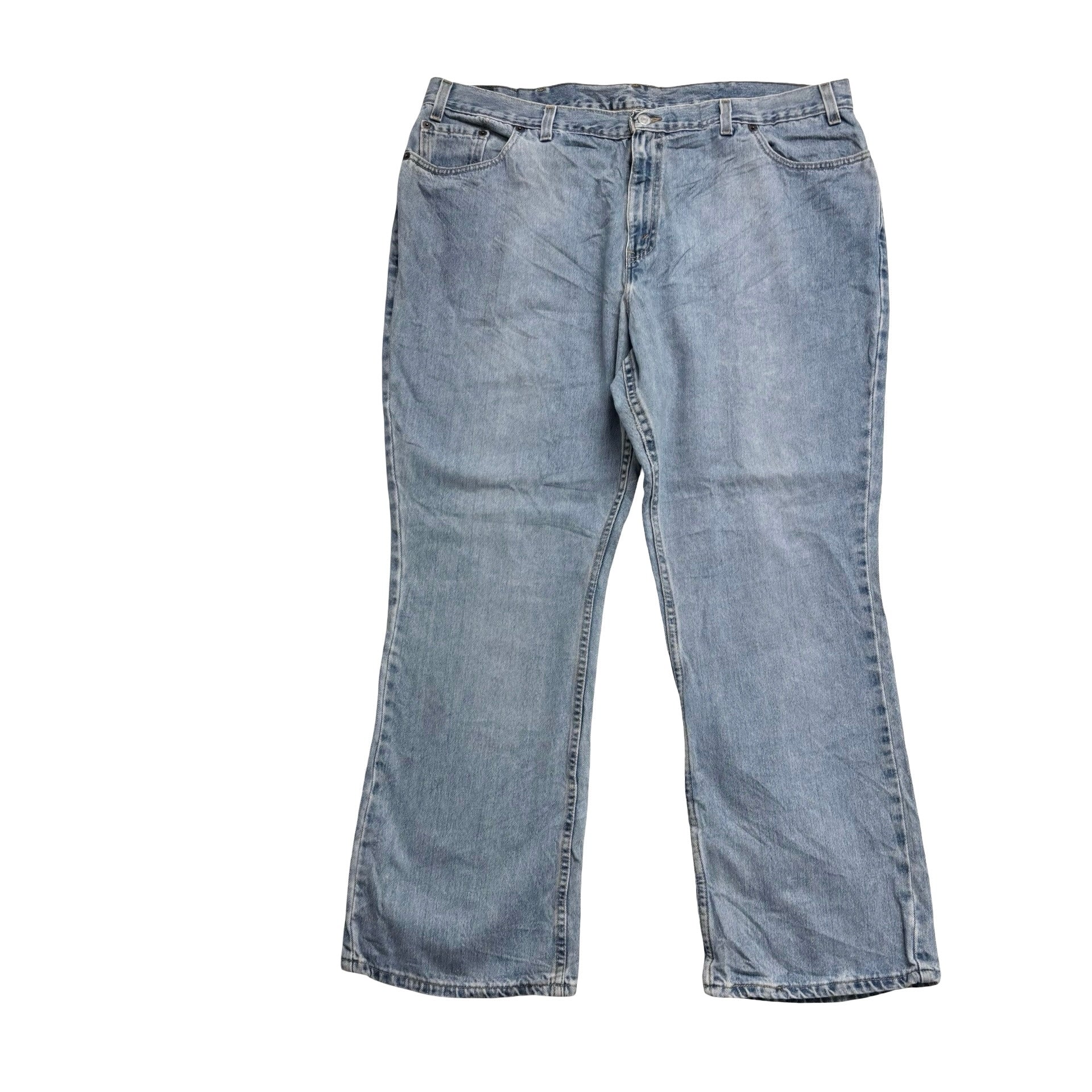 Levis 515 Jeans W42 L30 Womens Light Blue Bootcut Fit Vintage USA Made