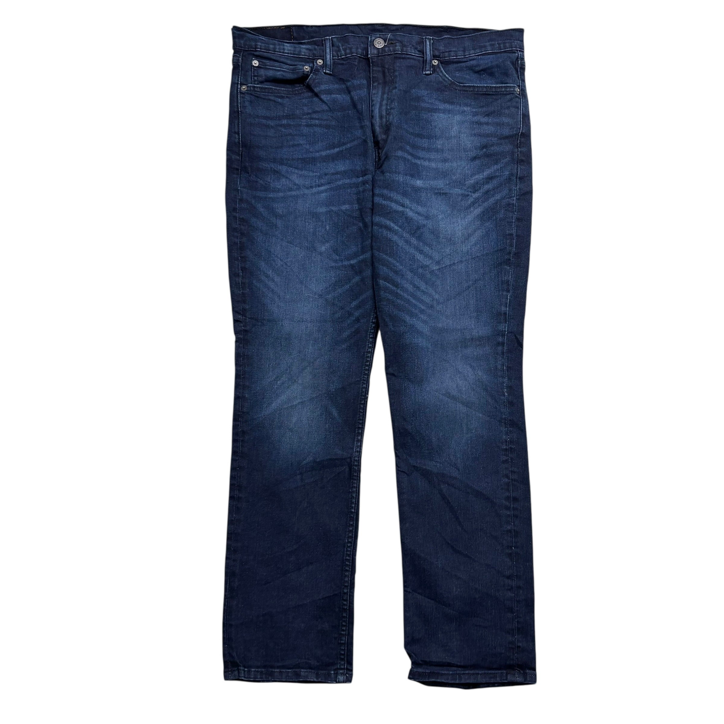 Levis 511 Jeans W38 L30 Mens Navy Blue Slim Fit Stretch Denim (E)