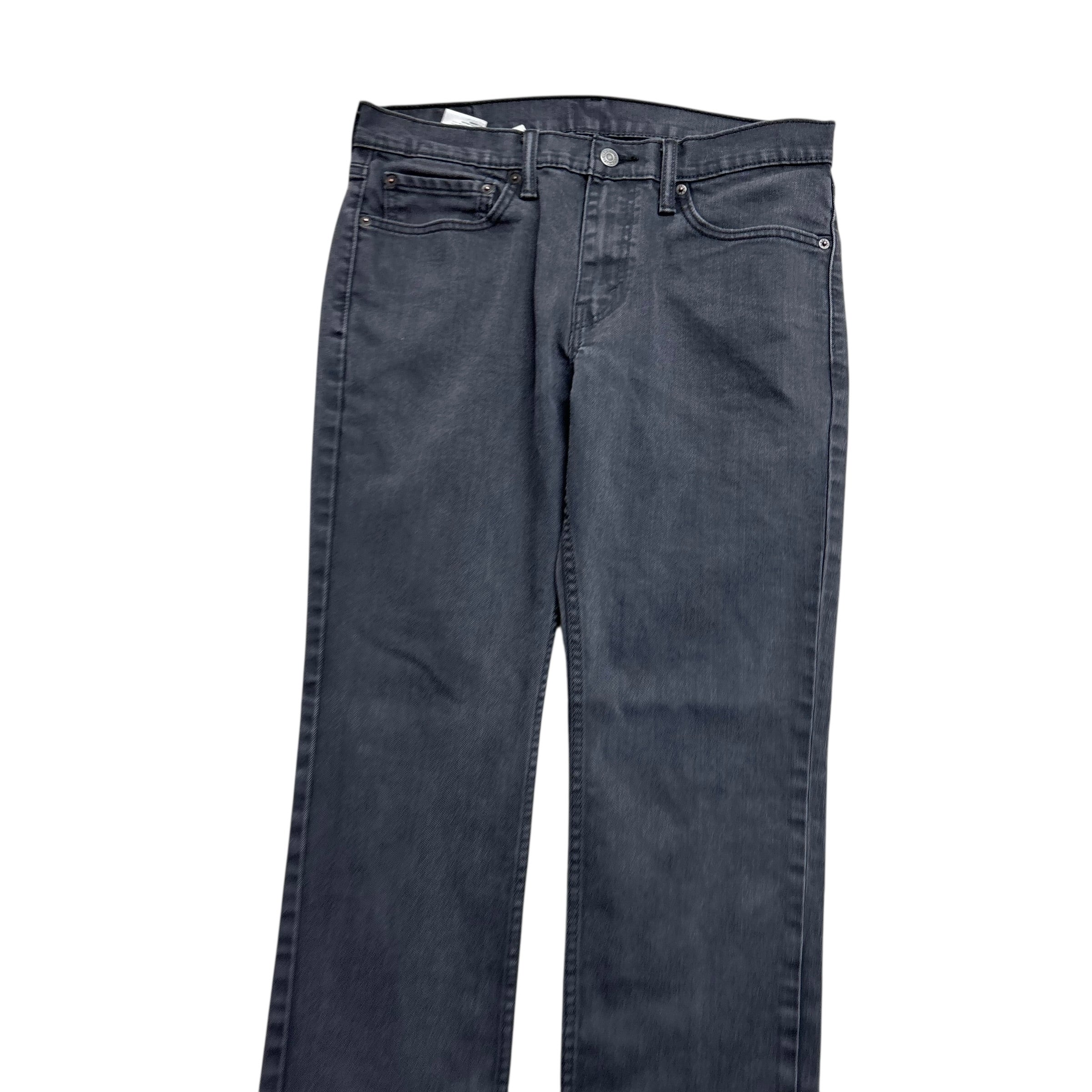 Levis 511 Jeans W34 L29 Mens Grey Slim Fit Stretch Denim (E)