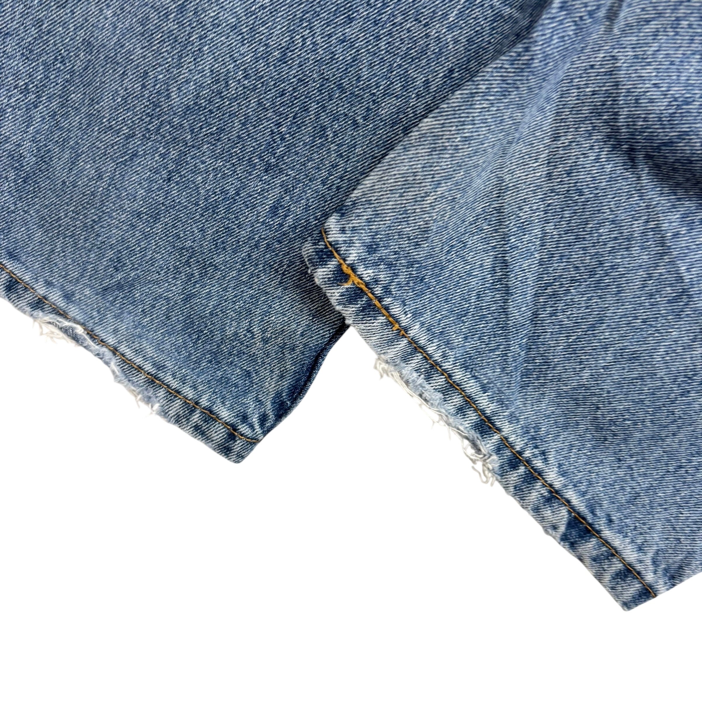 Levis 516 Jeans W34 L30 Mens Light Blue Regular Straight Fit Denim