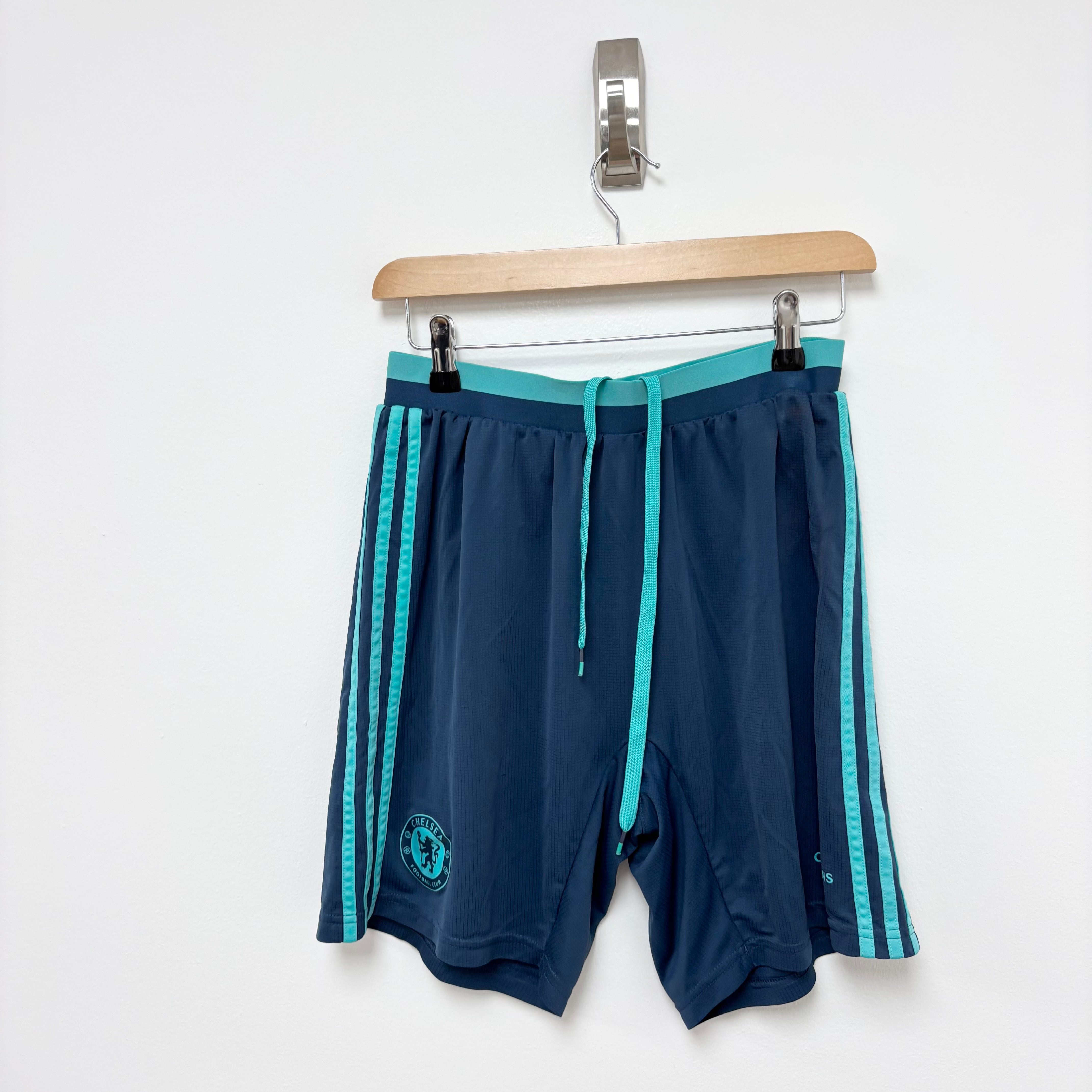 Chelsea Adidas Shorts Mens Medium Blue Sports Champions League