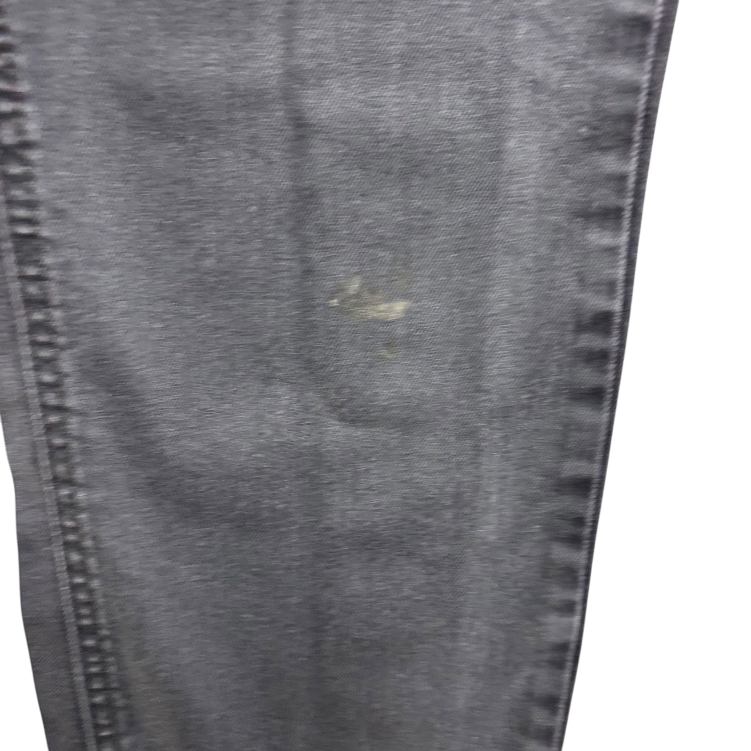 Levis 541 Jeans W32 L33 Mens Grey Athletic Tapered Fit Stretch Denim (F)