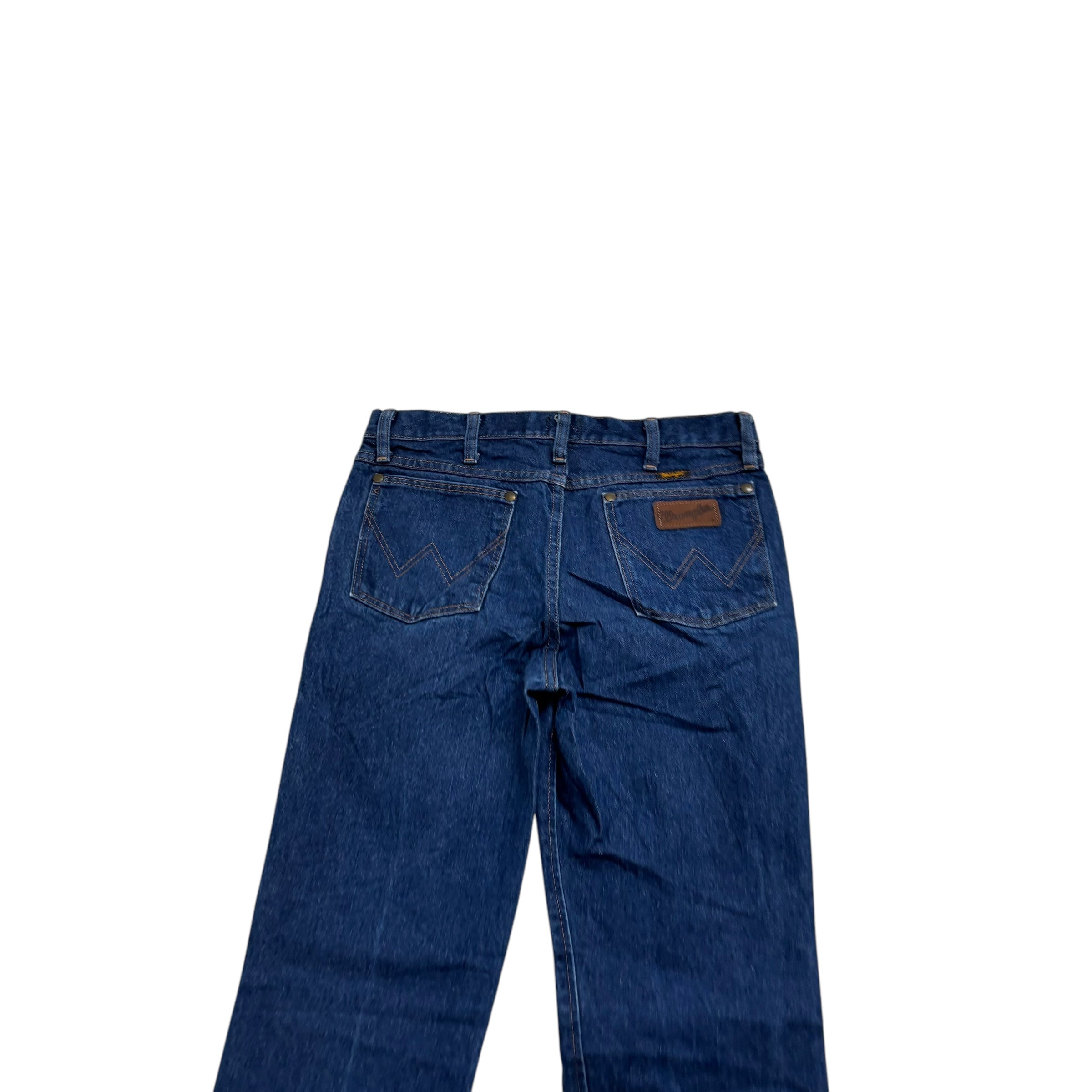 Wrangler Jeans Cowboy Cut W32 L34 Mens Dark Blue 36MWZ Slim Fit Denim