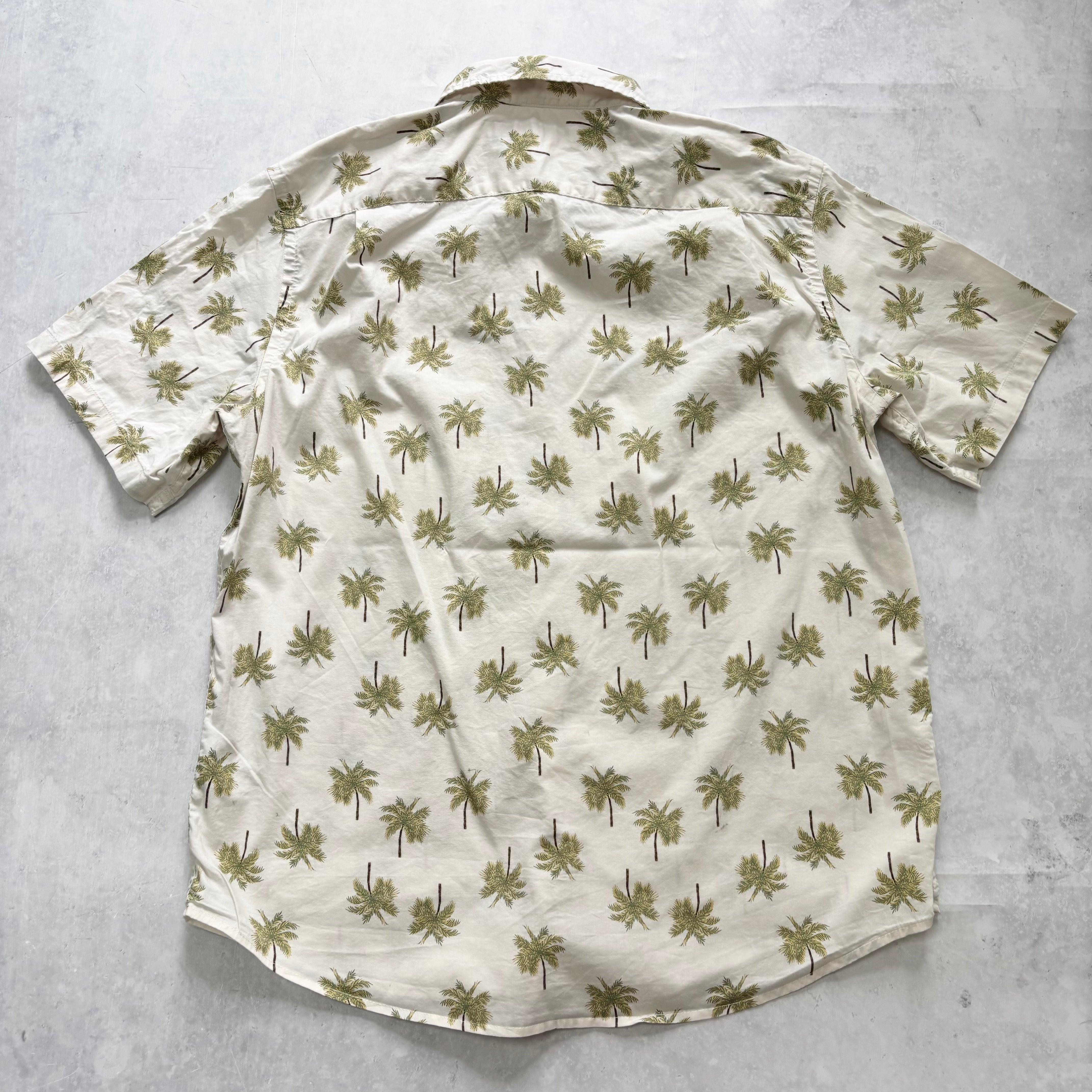Old Navy Hawaiian Shirt Mens Large Regular Fit Short Sleeve Cotton (E)
