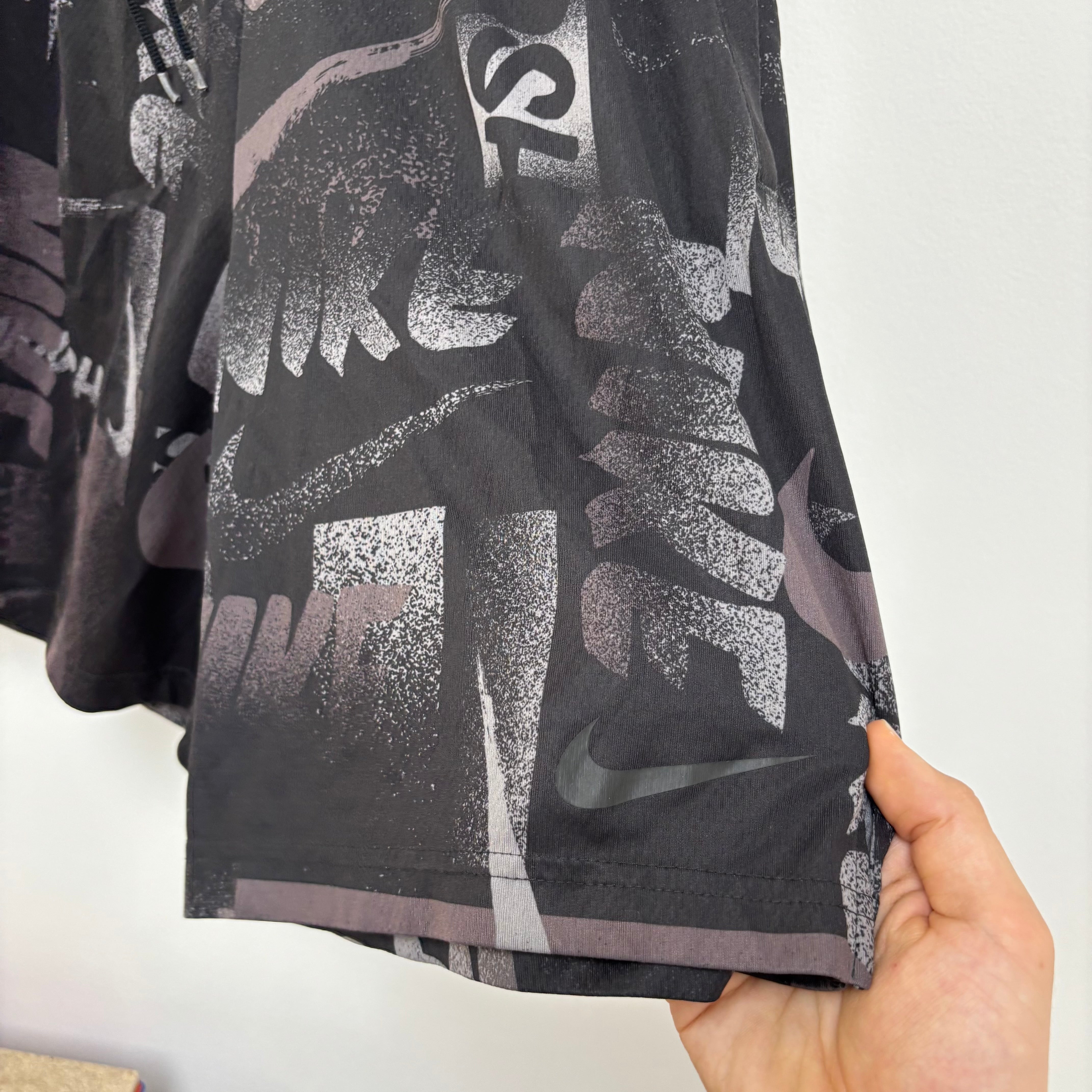 Nike Shorts Mens Small Grey Dri Fit Running Sports Gym Athletic Pockets