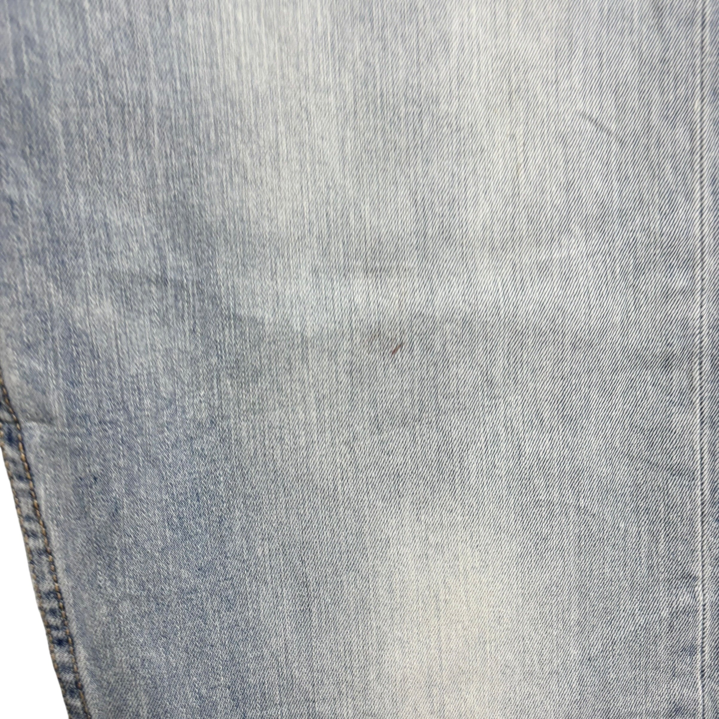 Levis 505 Jeans W40 L32 Mens Light Blue Regular Straight Fit Denim