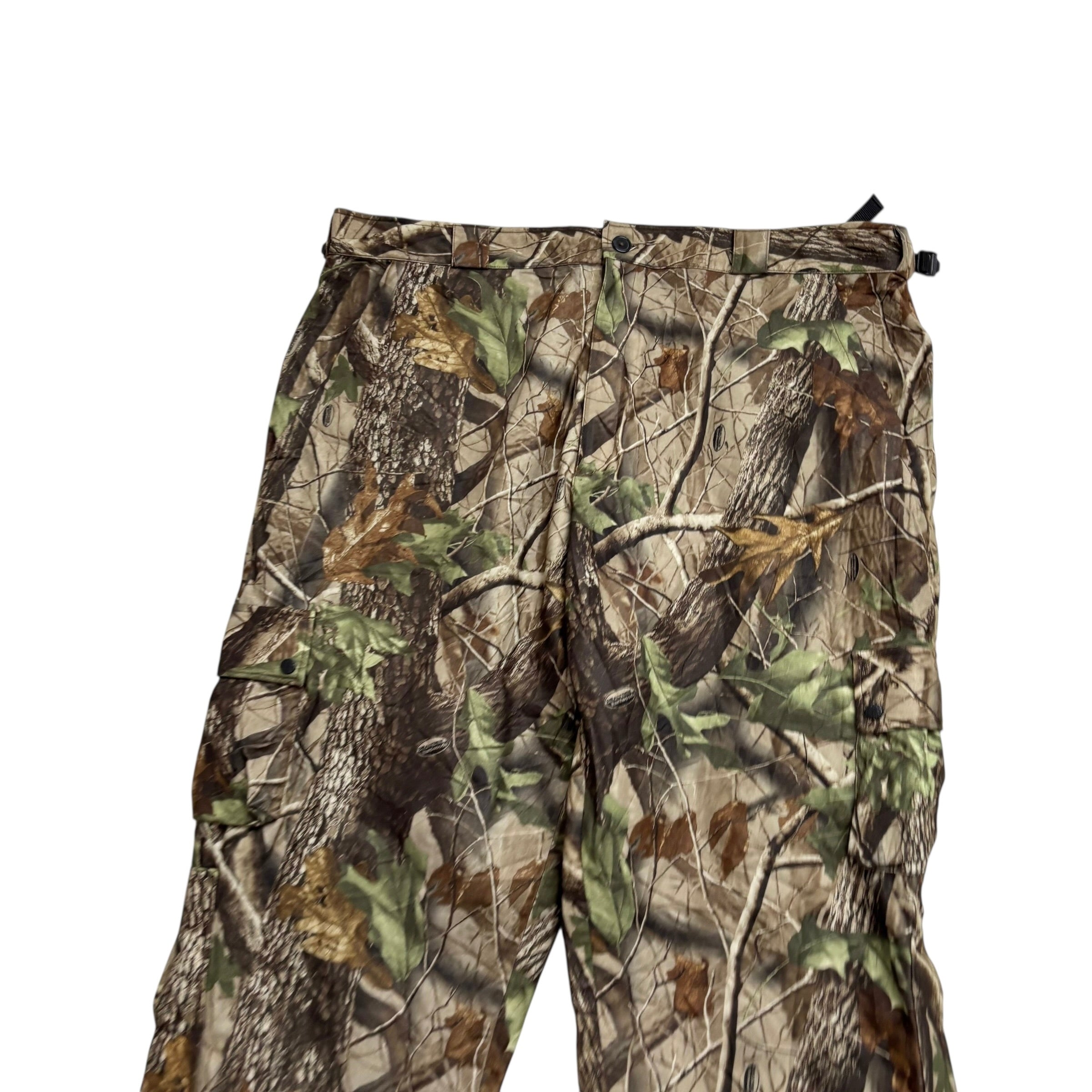 Realtree Trousers Mens 3XL Cargo Camo Baggy Relaxed Fit Pants (E)