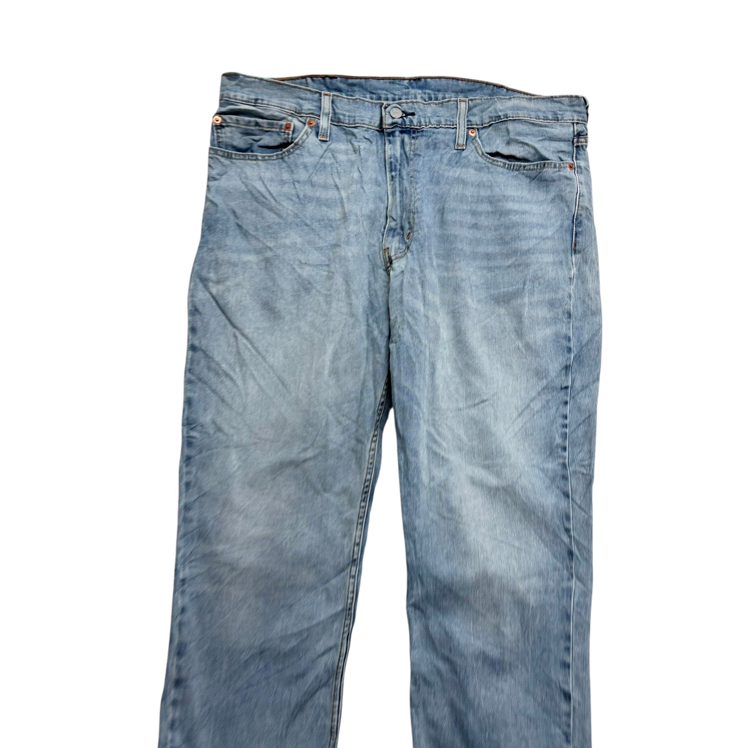 Levis 511 Jeans W38 L30 Mens Light Blue Slim Fit Stretch Denim (E)