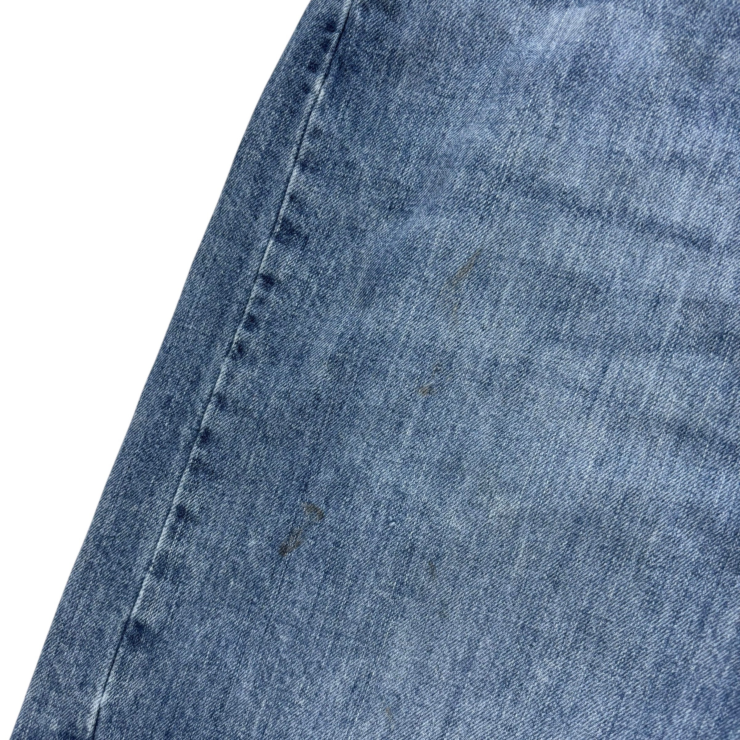 Wrangler Baggy Jorts W40 Mens Denim Shorts Mid Blue Relaxed Fit (F)