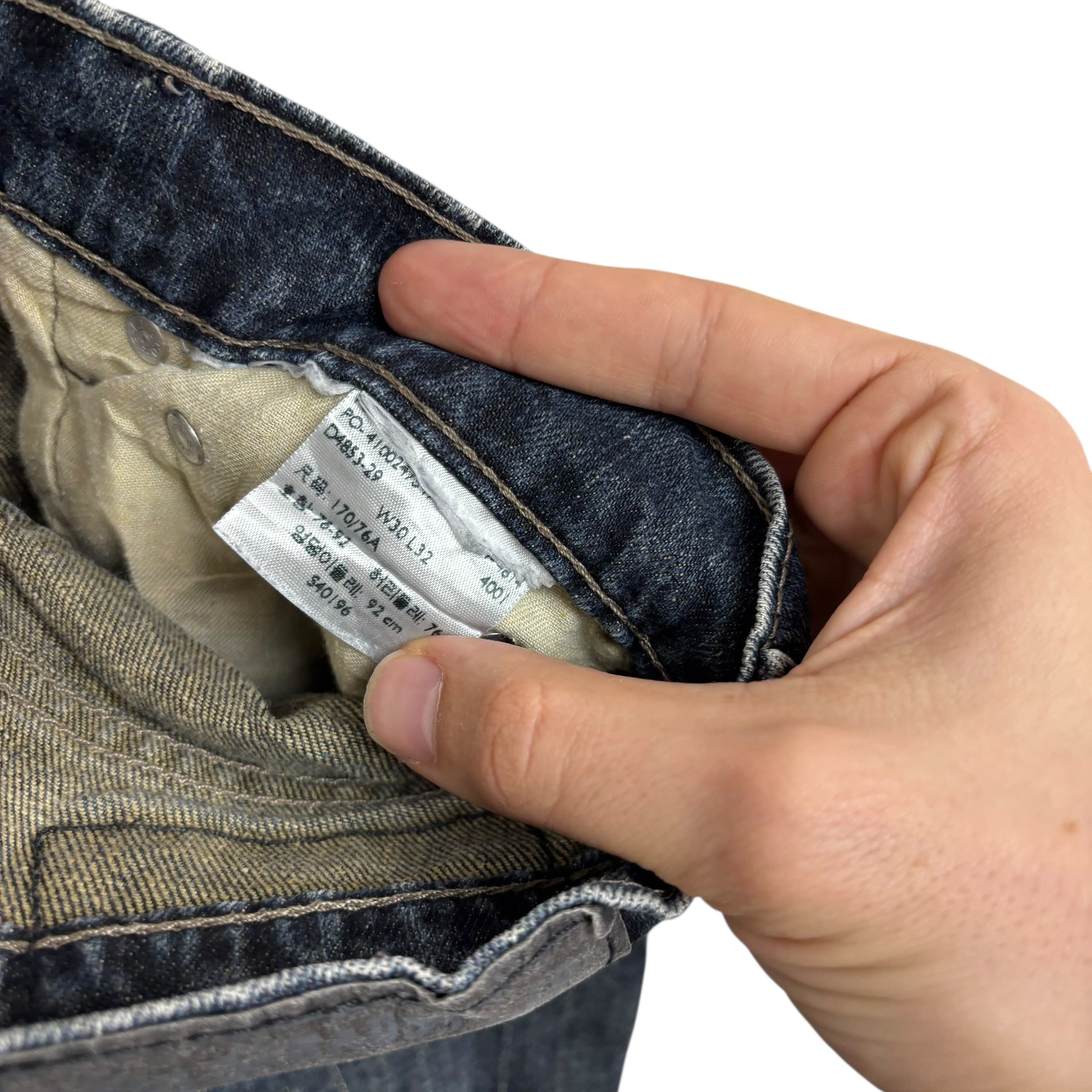Levis 511 Jeans W30 L32 Mens Dark Blue Slim Fit Stretch Denim (E)