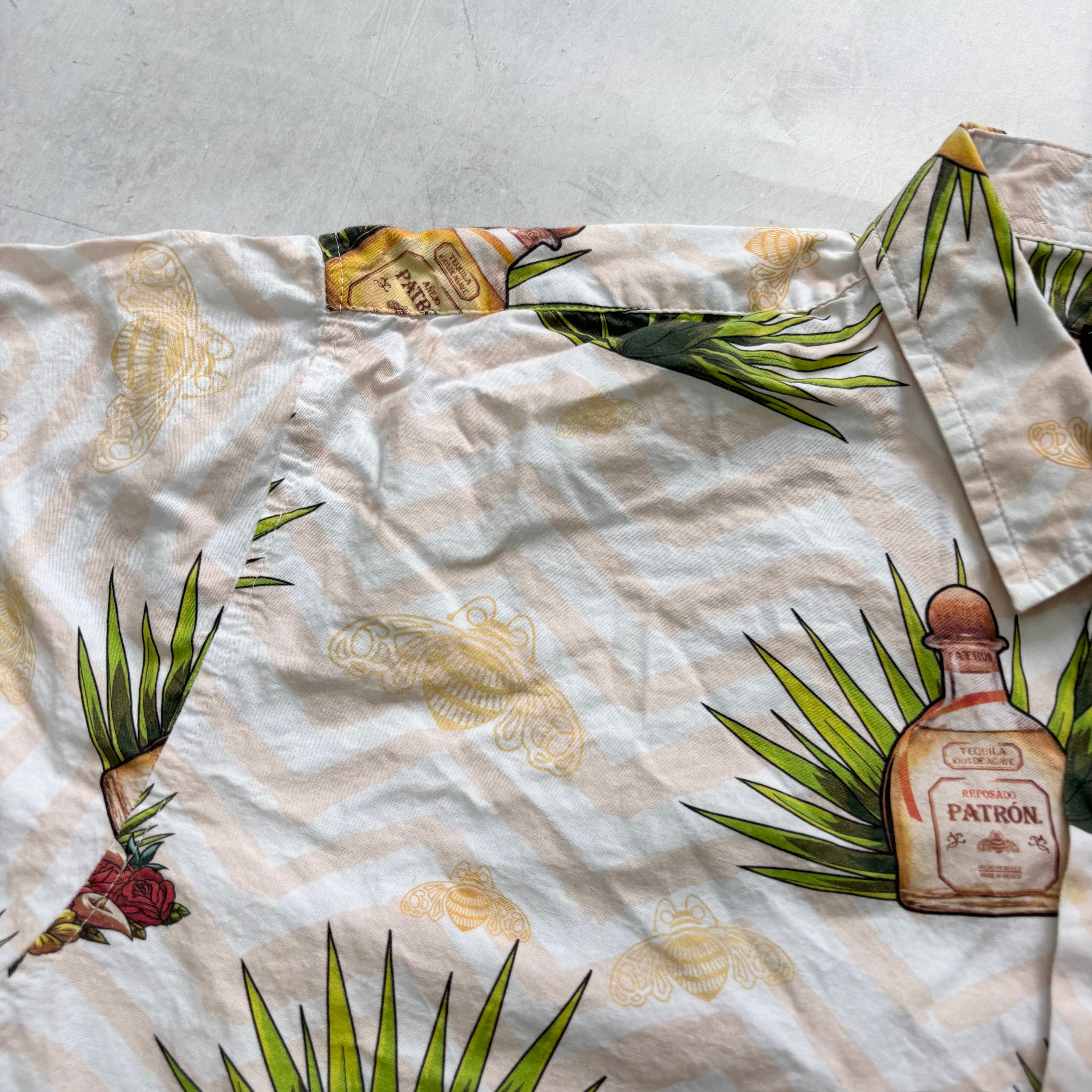 Hawaiian Shirt Mens Large Pink Floral Aloha Short Sleeve Cotton