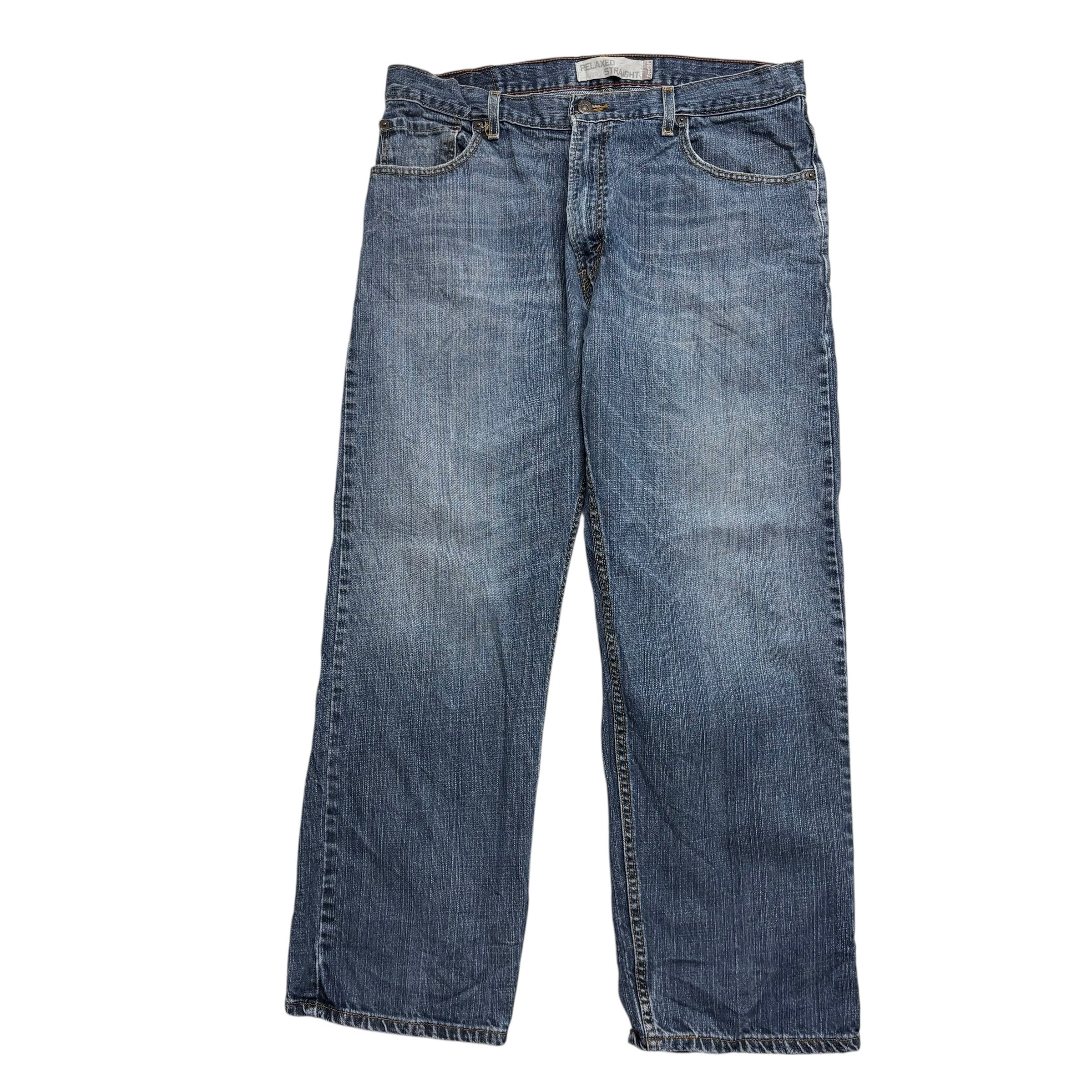 Levis 559 Jeans W36 L30 Mens Mid Blue Baggy Relaxed Straight Vintage Denim