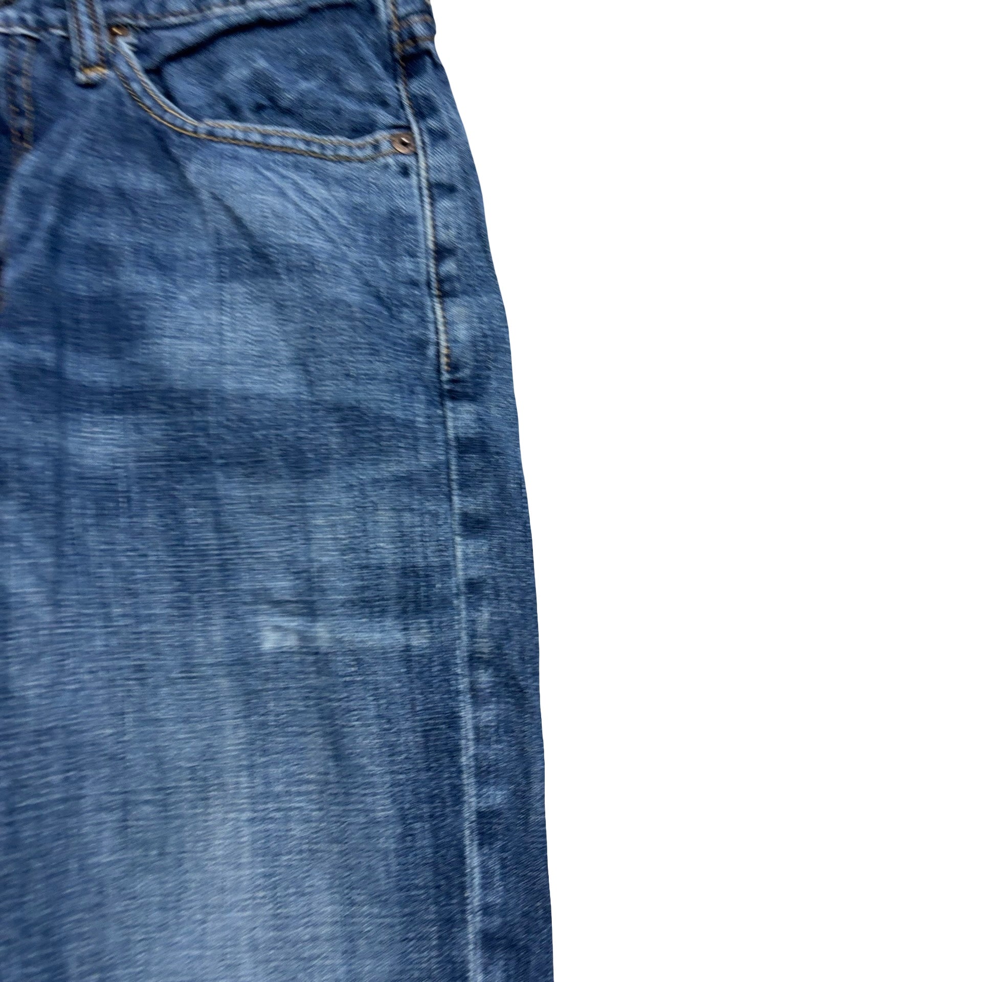 Levis 514 Jeans W29 L32 Mens Mid Blue Regular Straight Fit Denim