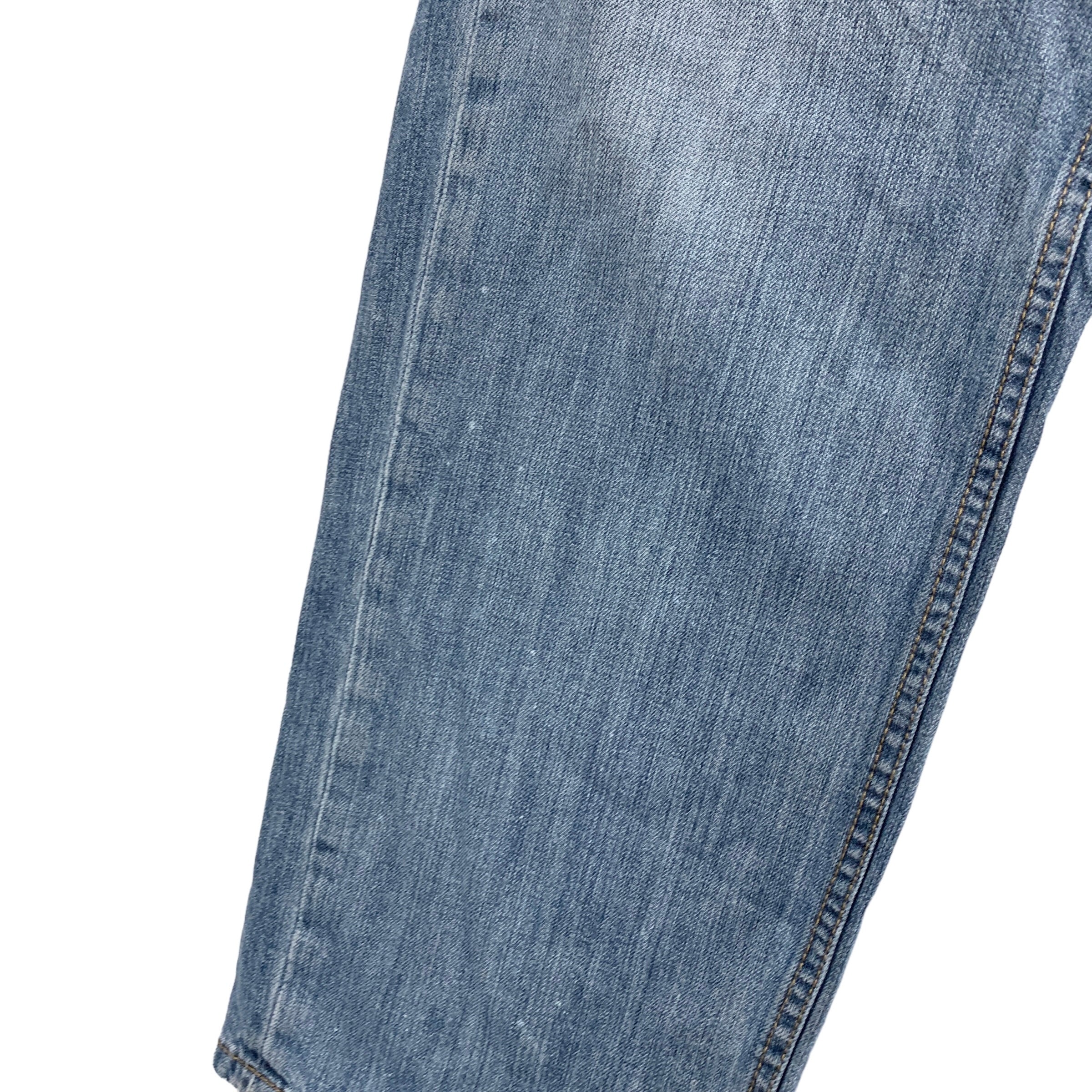 Levis 559 Jeans W40 L32 Mens Mid Blue Relaxed Straight Fit Denim