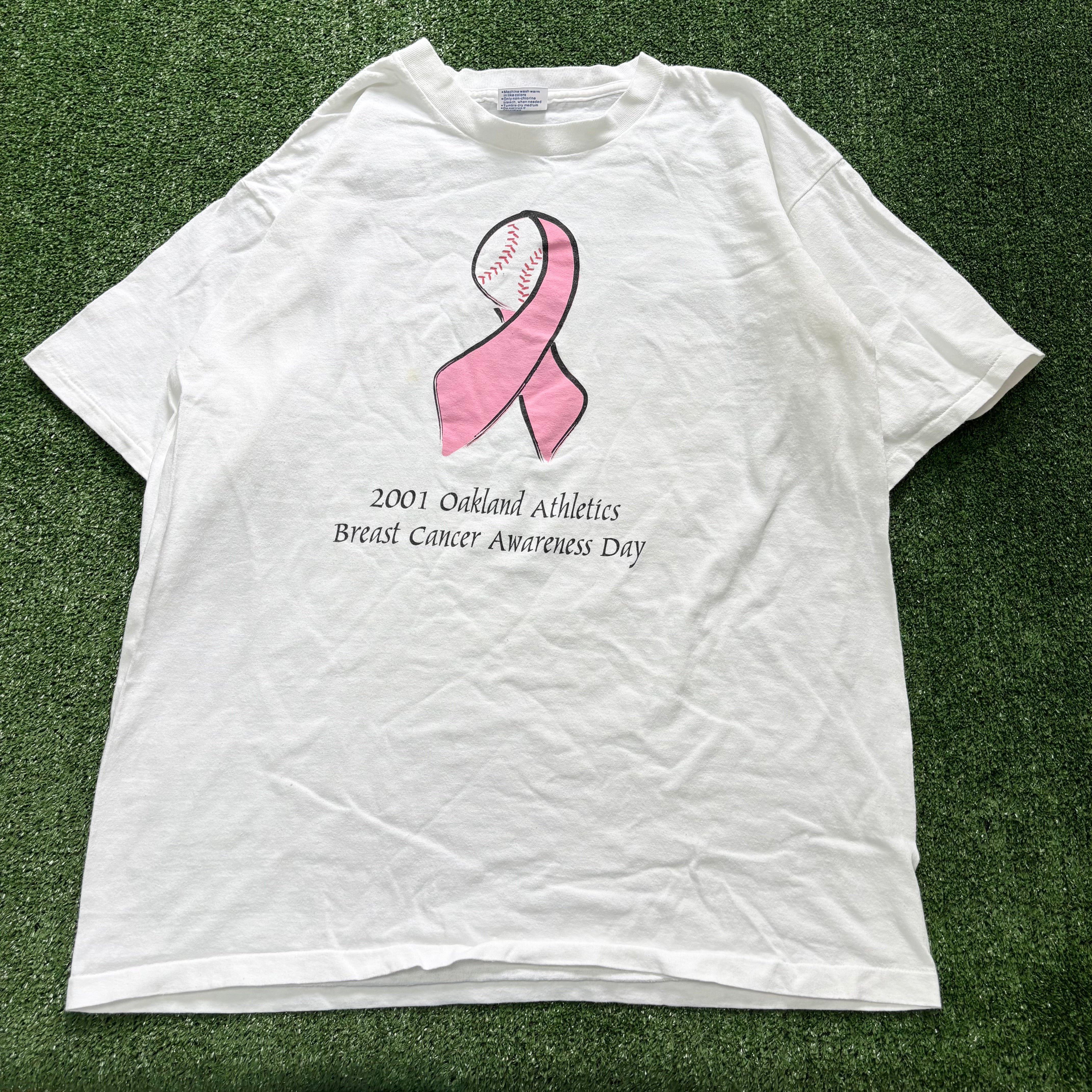 Vintage T Shirt Mens XL White Single Stitch Graphic Print 00s USA