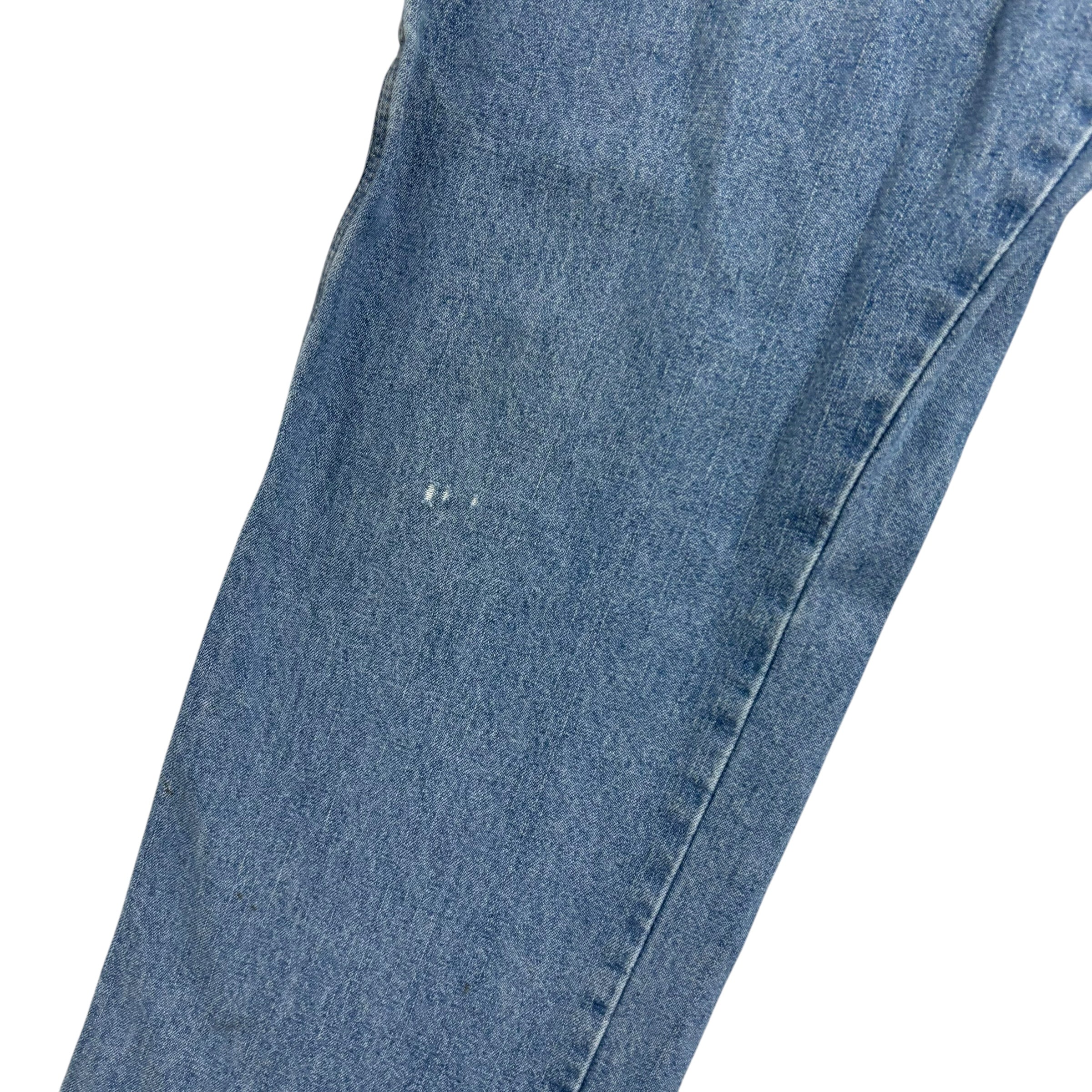 Wrangler Carpenter Jeans W32 L32 Mens Light Blue Relaxed Straight Fit Denim