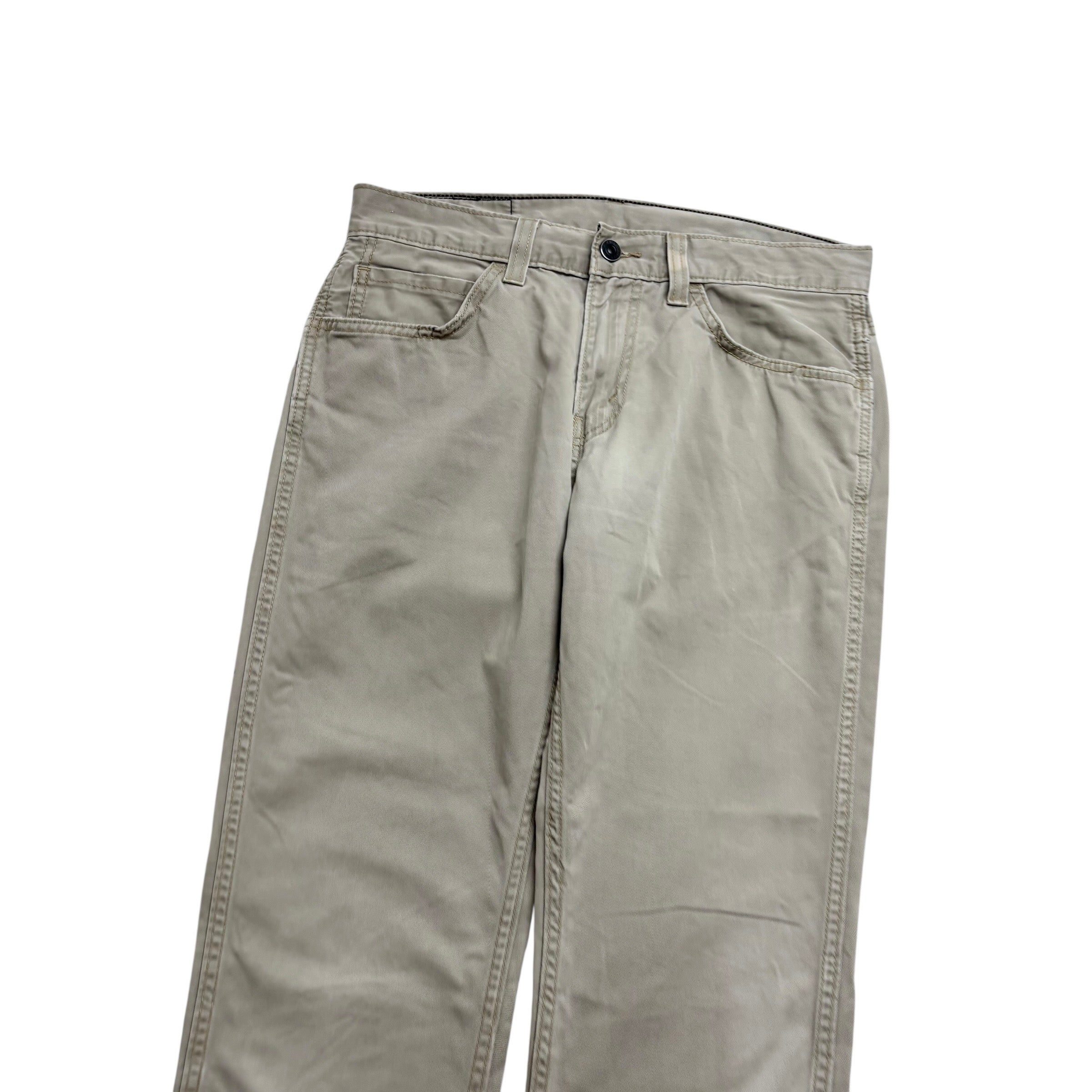 Levis 511 Trousers W32 L31 Mens Beige Stone Slim Fit Cotton Pants