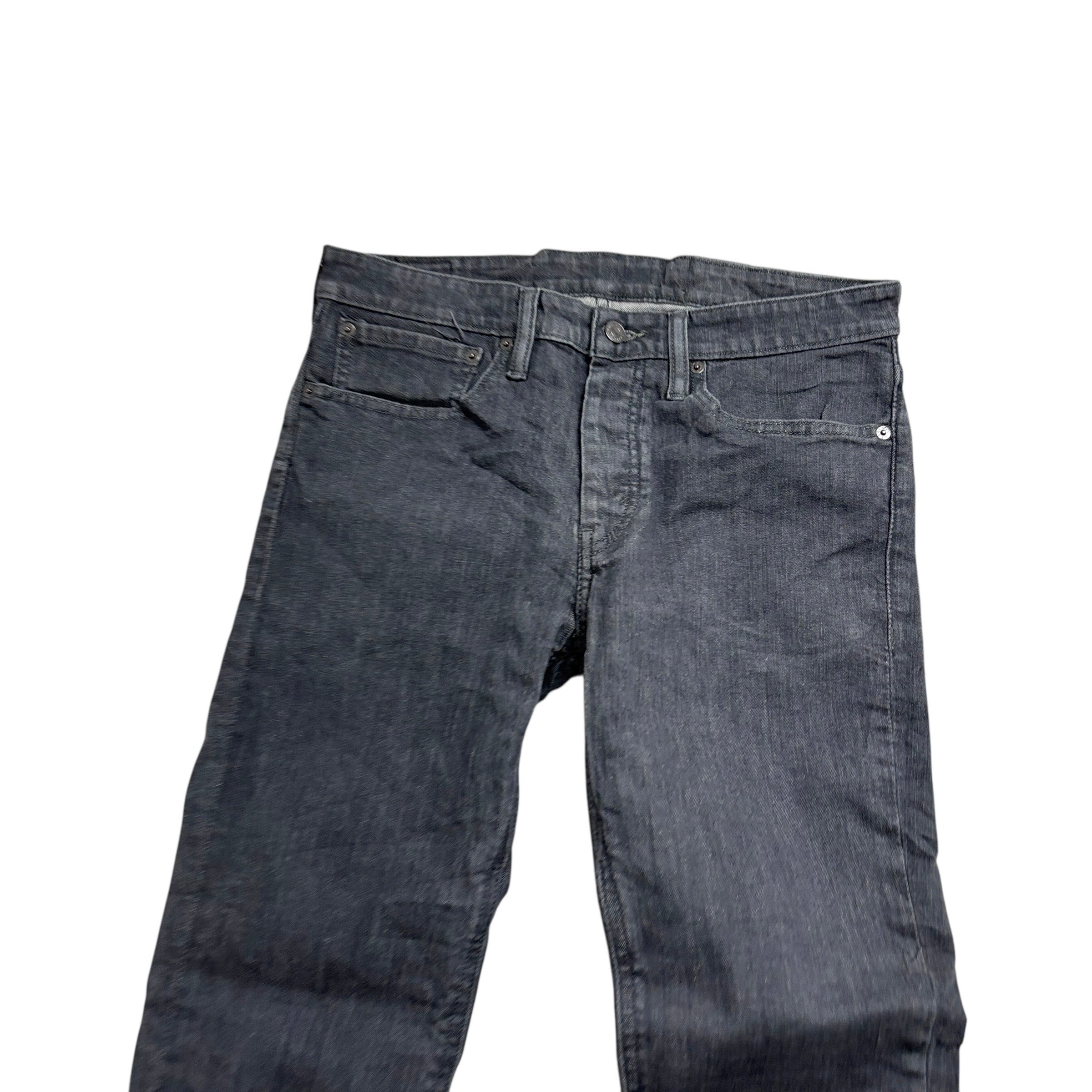 Levis 511 Commuter Jeans W33 L31 Mens Grey Slim Fit Stretch Denim (E)