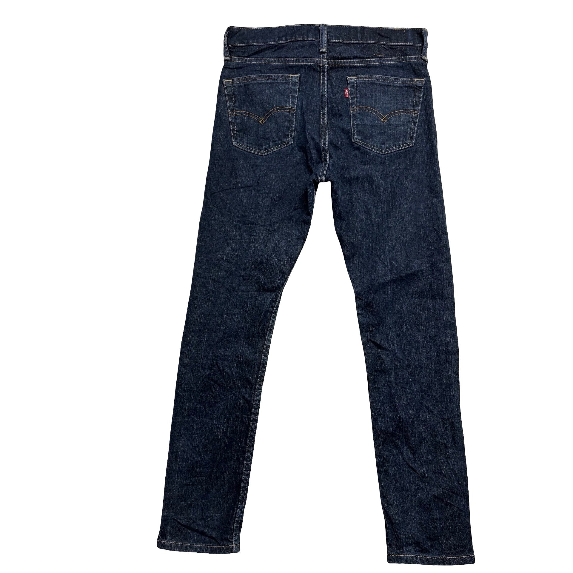 Levis 510 Jeans W30 L29 Mens Dark Blue Skinny Fit Stretch Denim