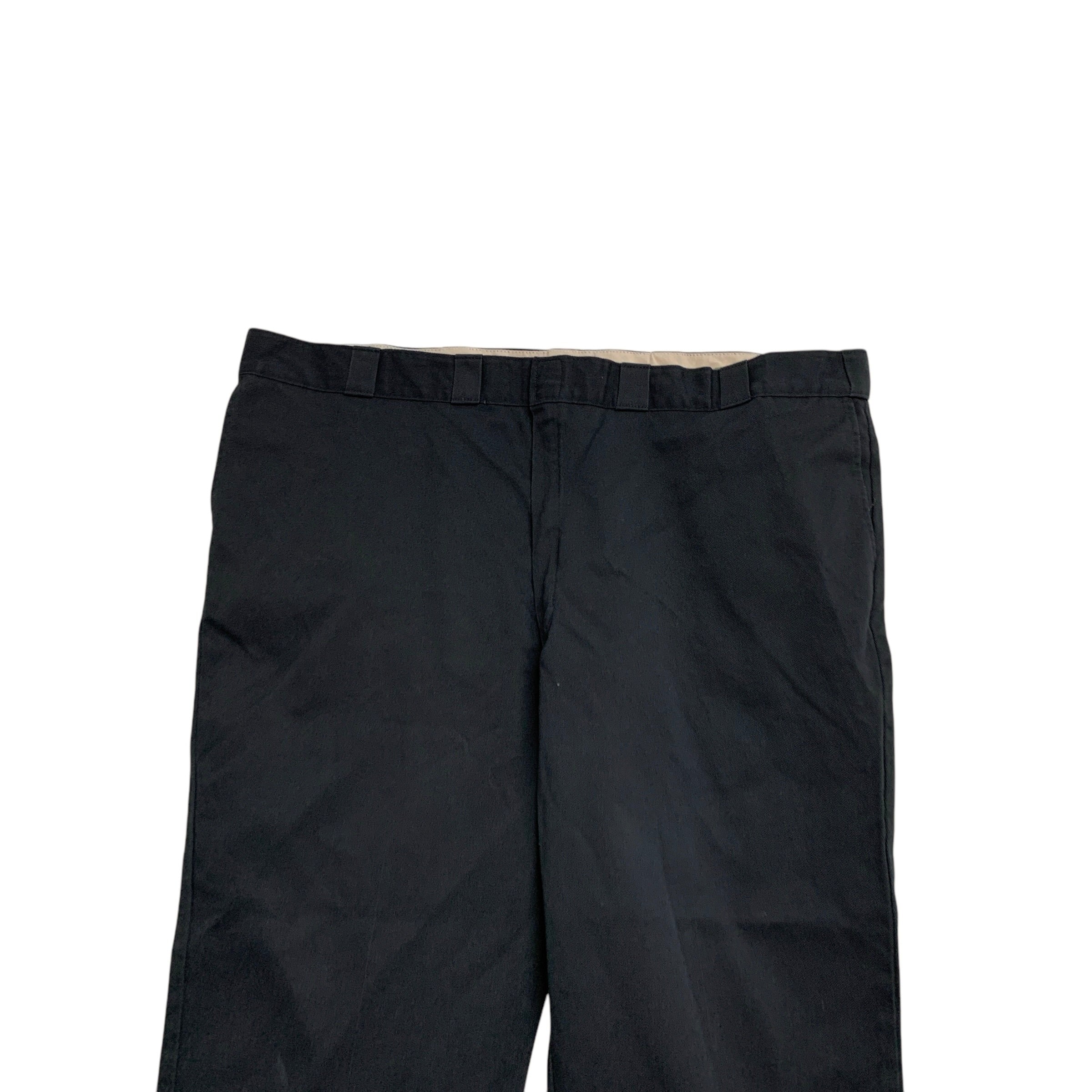 Dickies 874 Trousers W50 L30 Mens Black Pants Original Straight Fit Workwear