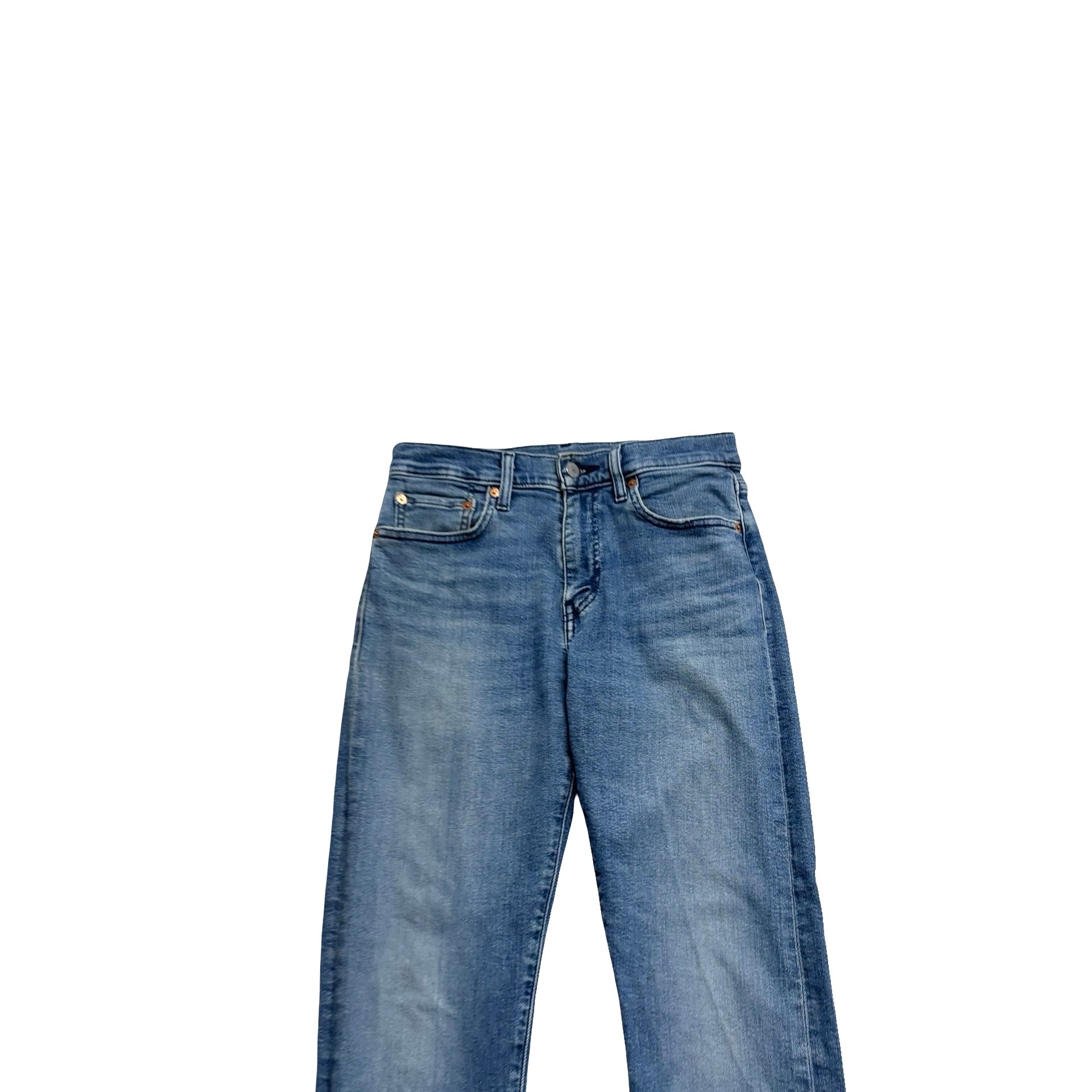 Levis 512 Jeans W28 L28 Mens Navy Blue Slim Tapered Fit Stretch Denim