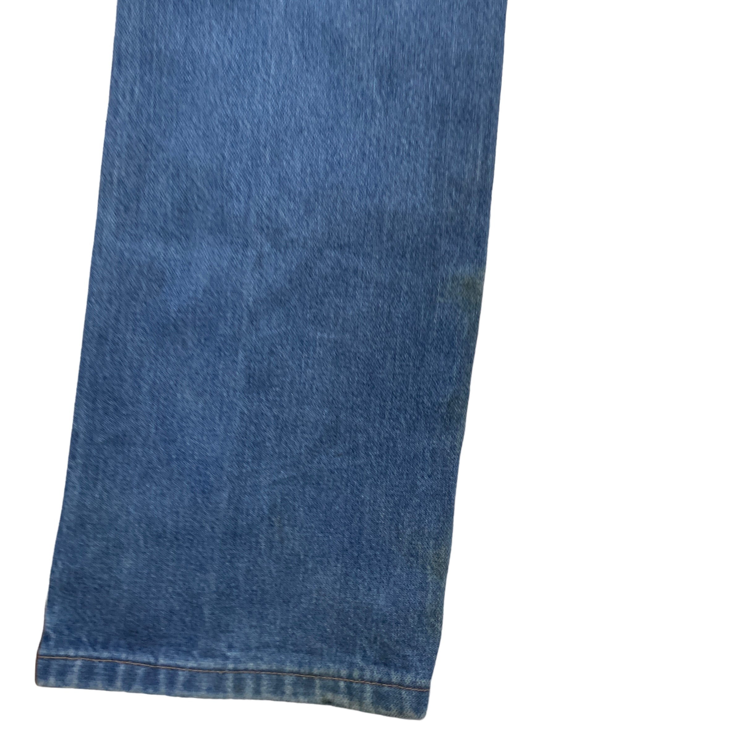 Wrangler Jeans W32 L36 Mens Cowboy Cut Blue 936 Slim Straight Fit Vintage Denim