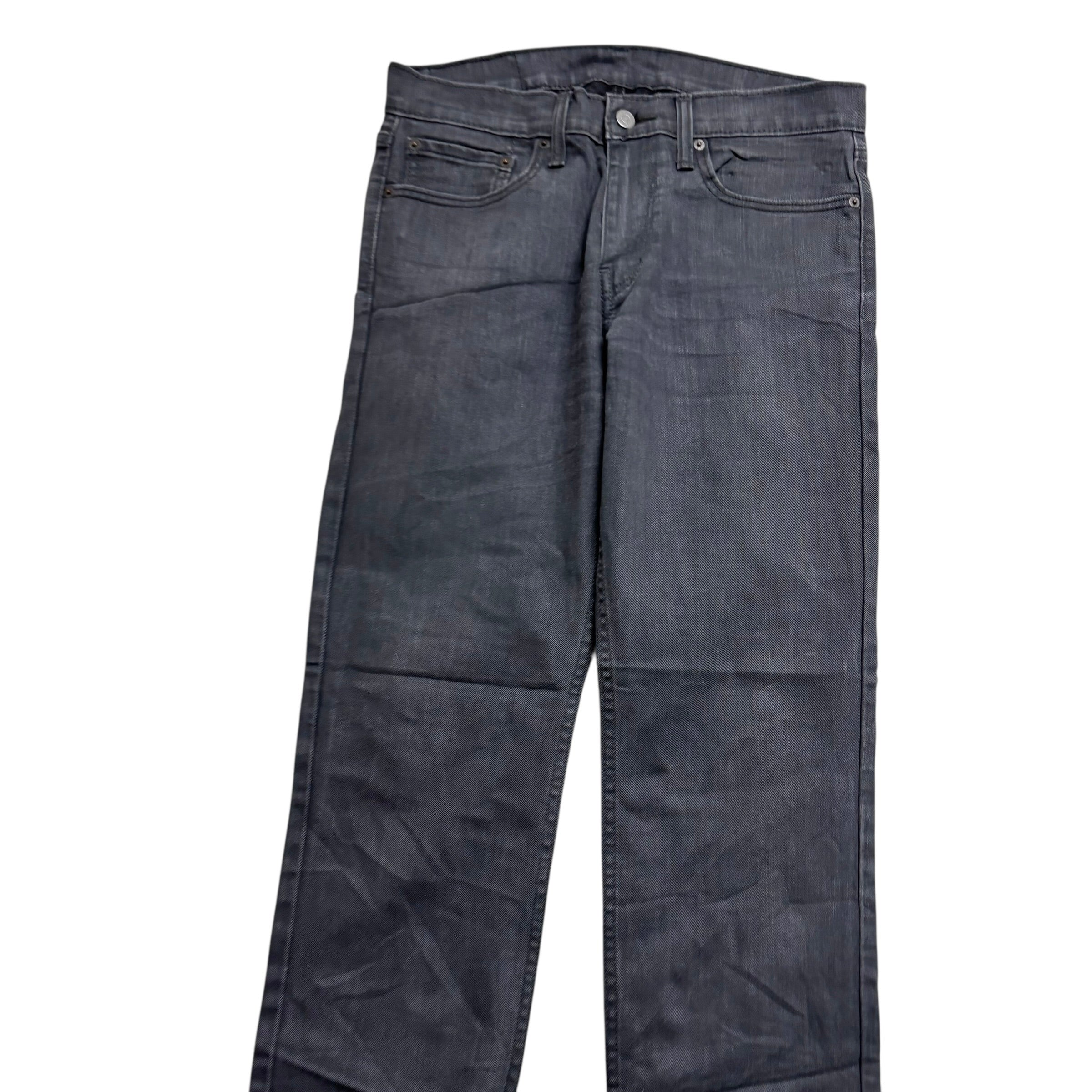 Levis 511 Jeans W32 L31 Mens Grey Slim Fit Stretch Denim (E)