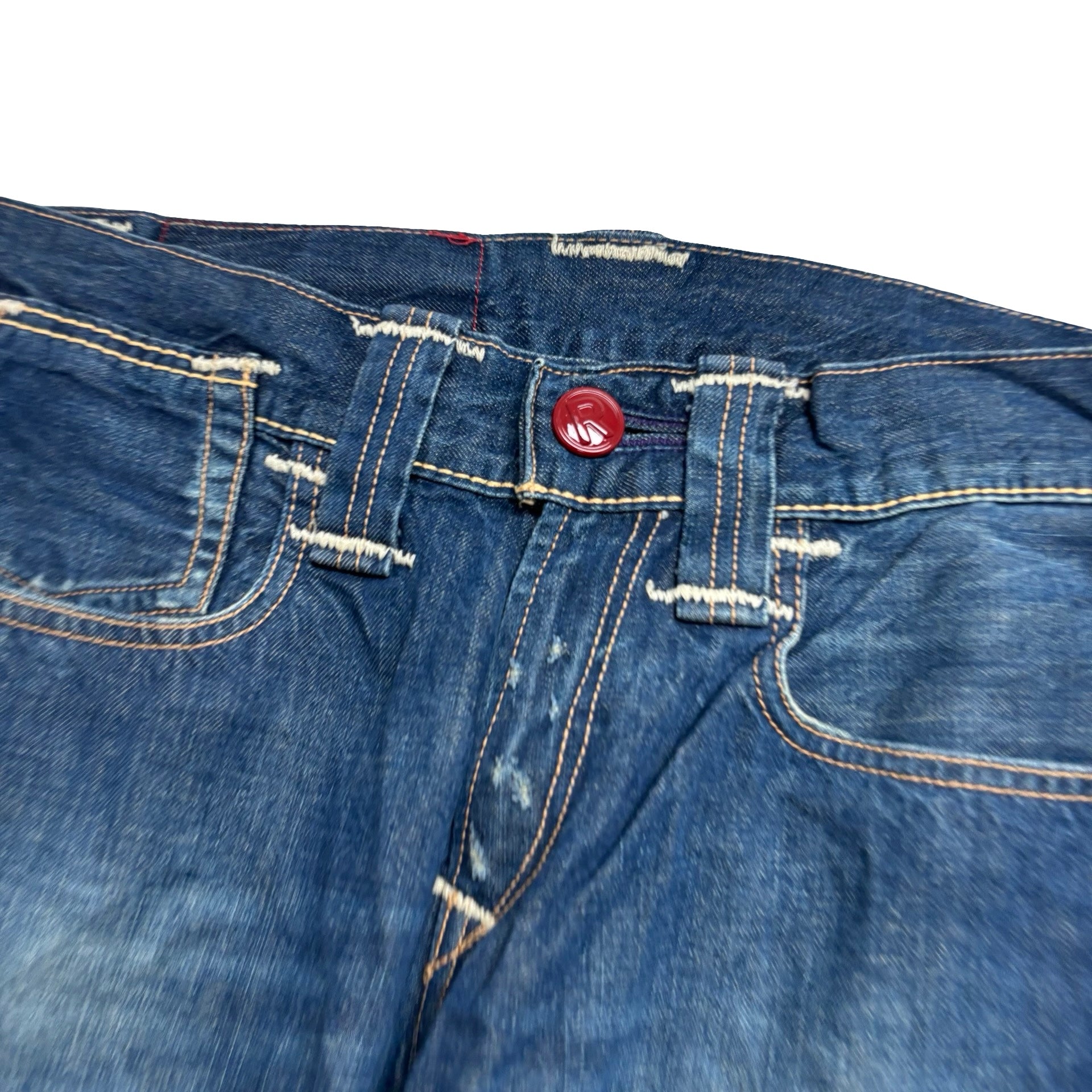 Levis Red Label Limited Edition Jeans W32 L34 Mens Blue Tapered Fit Vintage