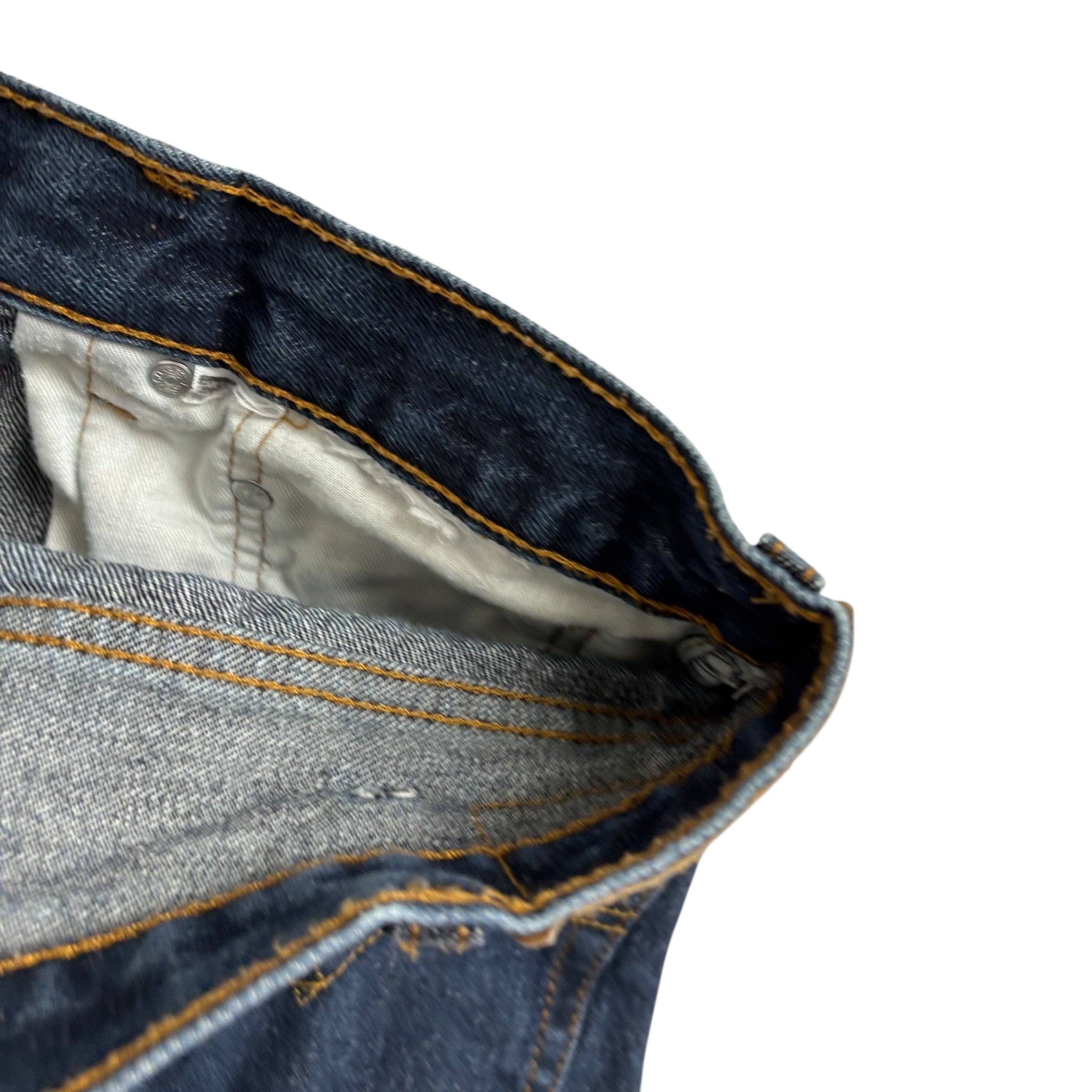 Levis 517 Jeans W34 L32 Mens Dark Blue Regular Bootcut Fit Denim (F)