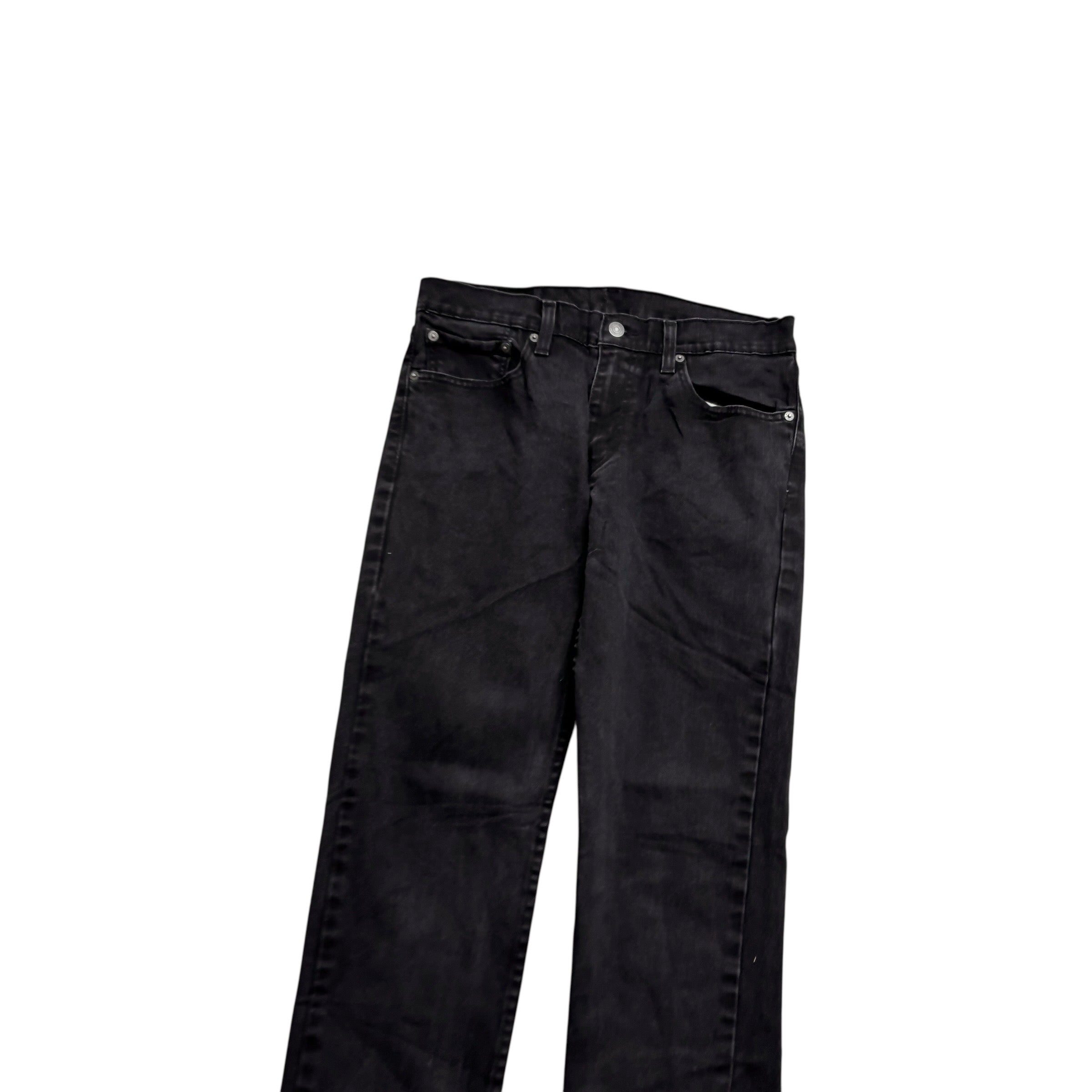 Levis 511 Jeans W30 L34 Mens Black Slim Fit Stretch Denim