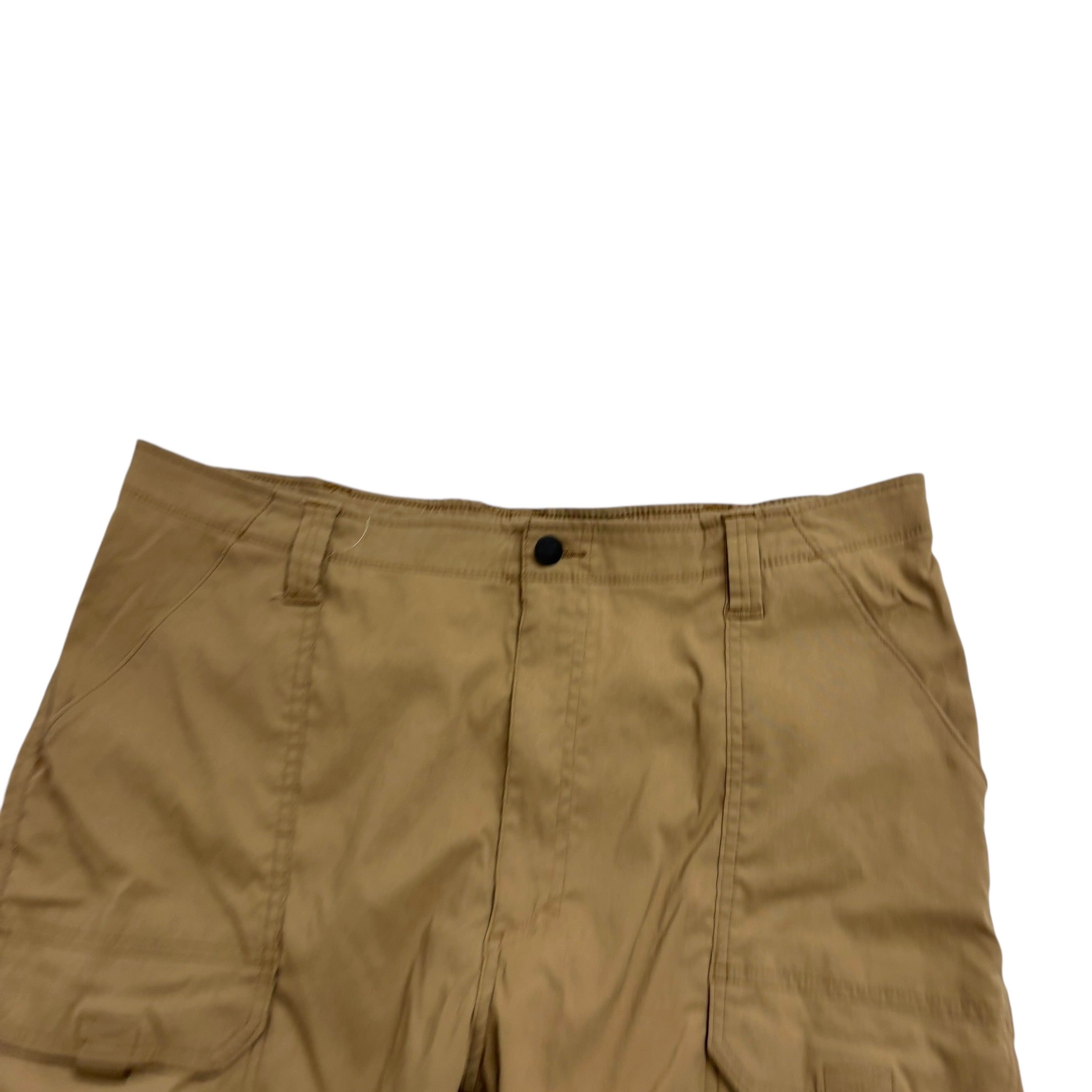 Wrangler Walking Shorts W38 Mens Brown Regular Fit Stretch Cargo Hiking (E)