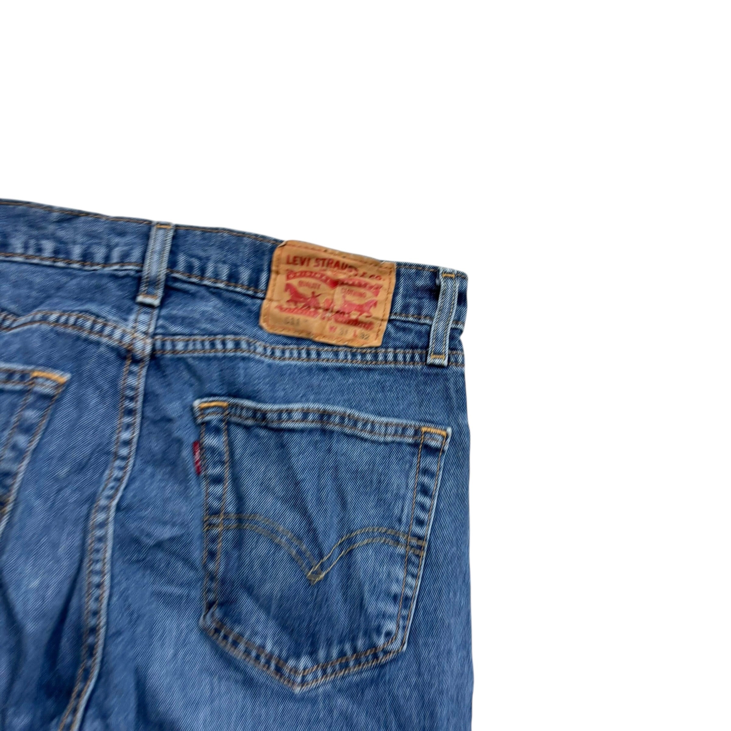 Levis 511 Jeans W30 L32 Mens Mid Blue Slim Fit Stretch Denim