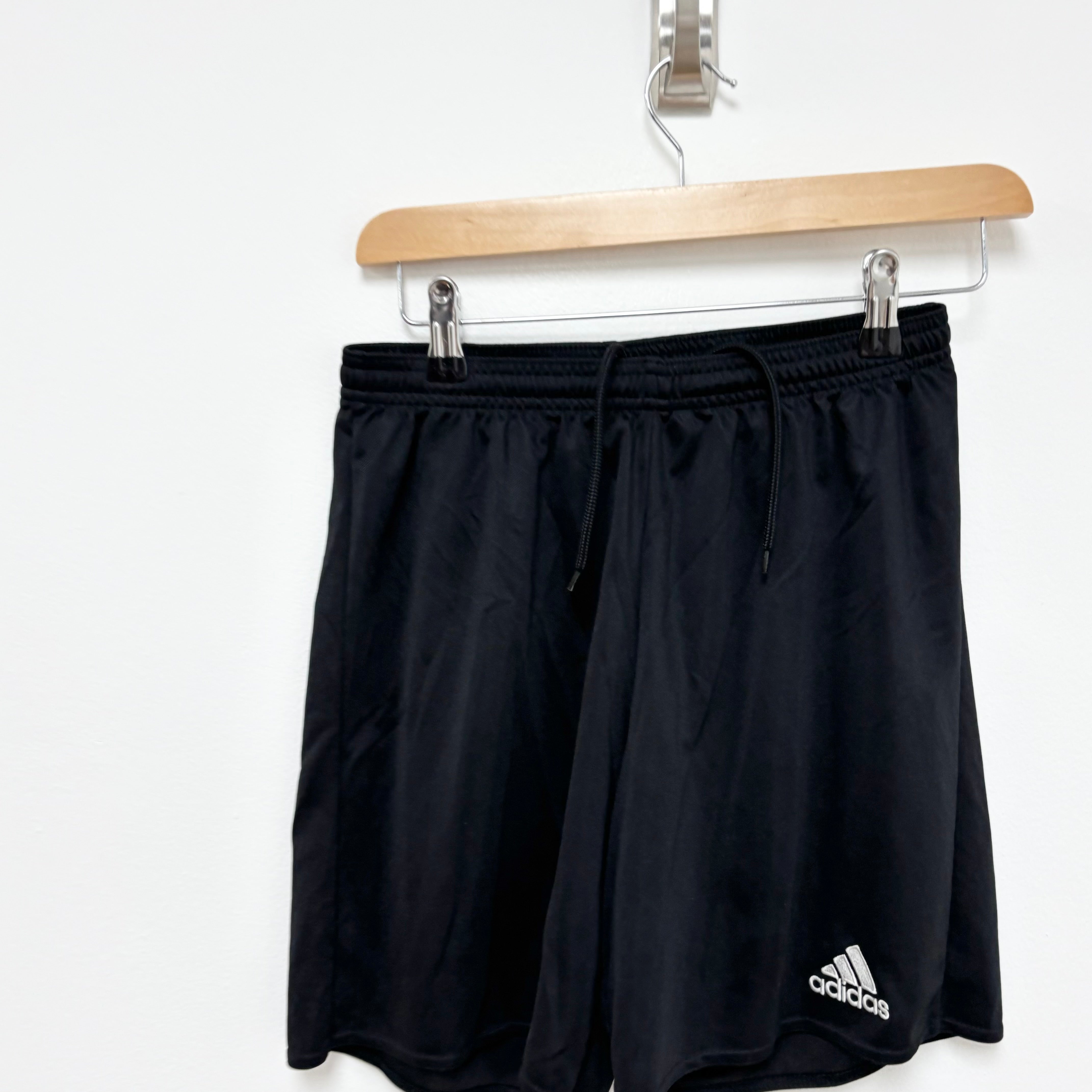 Adidas Shorts Mens Small Black Sports Running Gym Athletic (E)