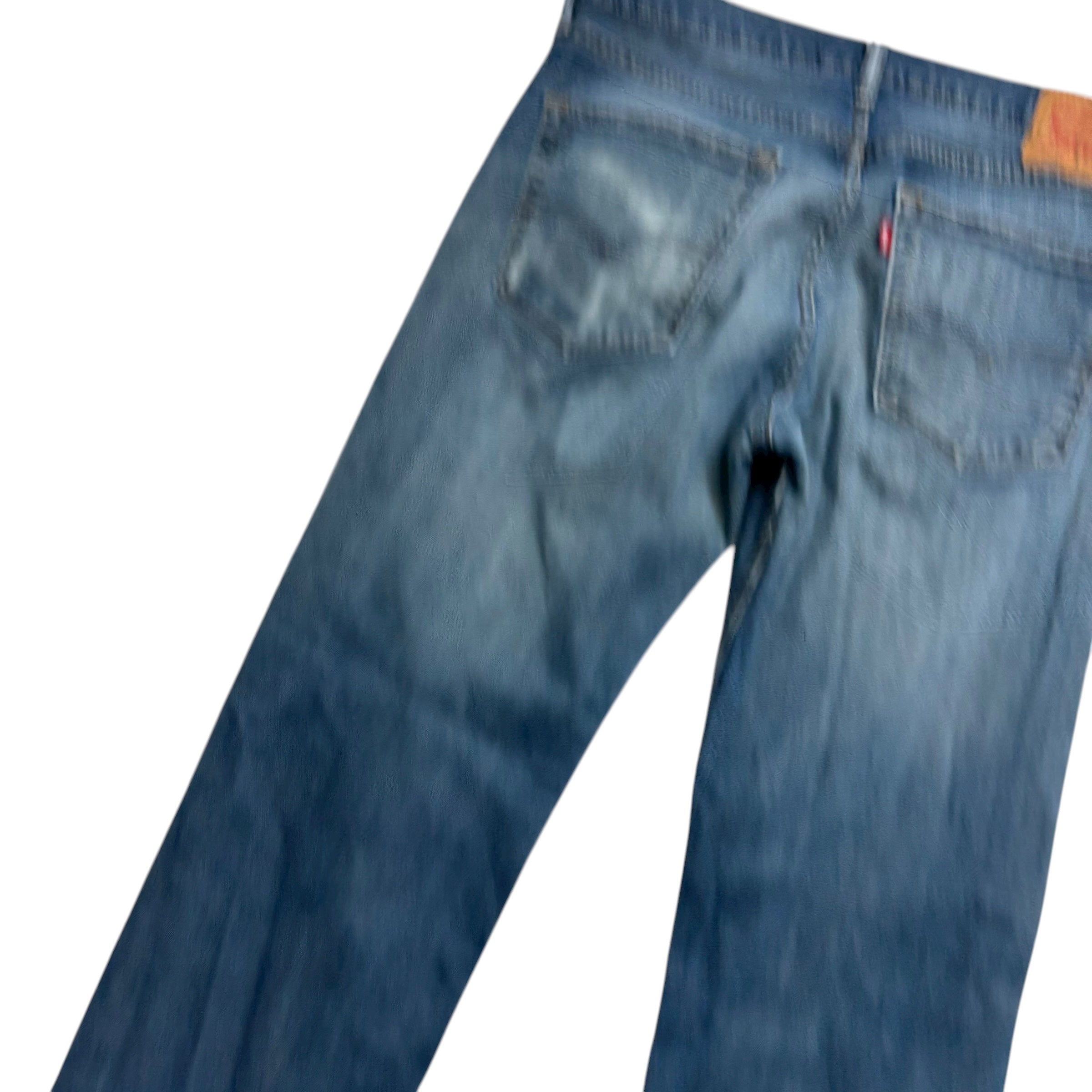 Levis 559 Jeans W33 L30 Mens Blue Relaxed Straight Fit Stretch Denim (F)