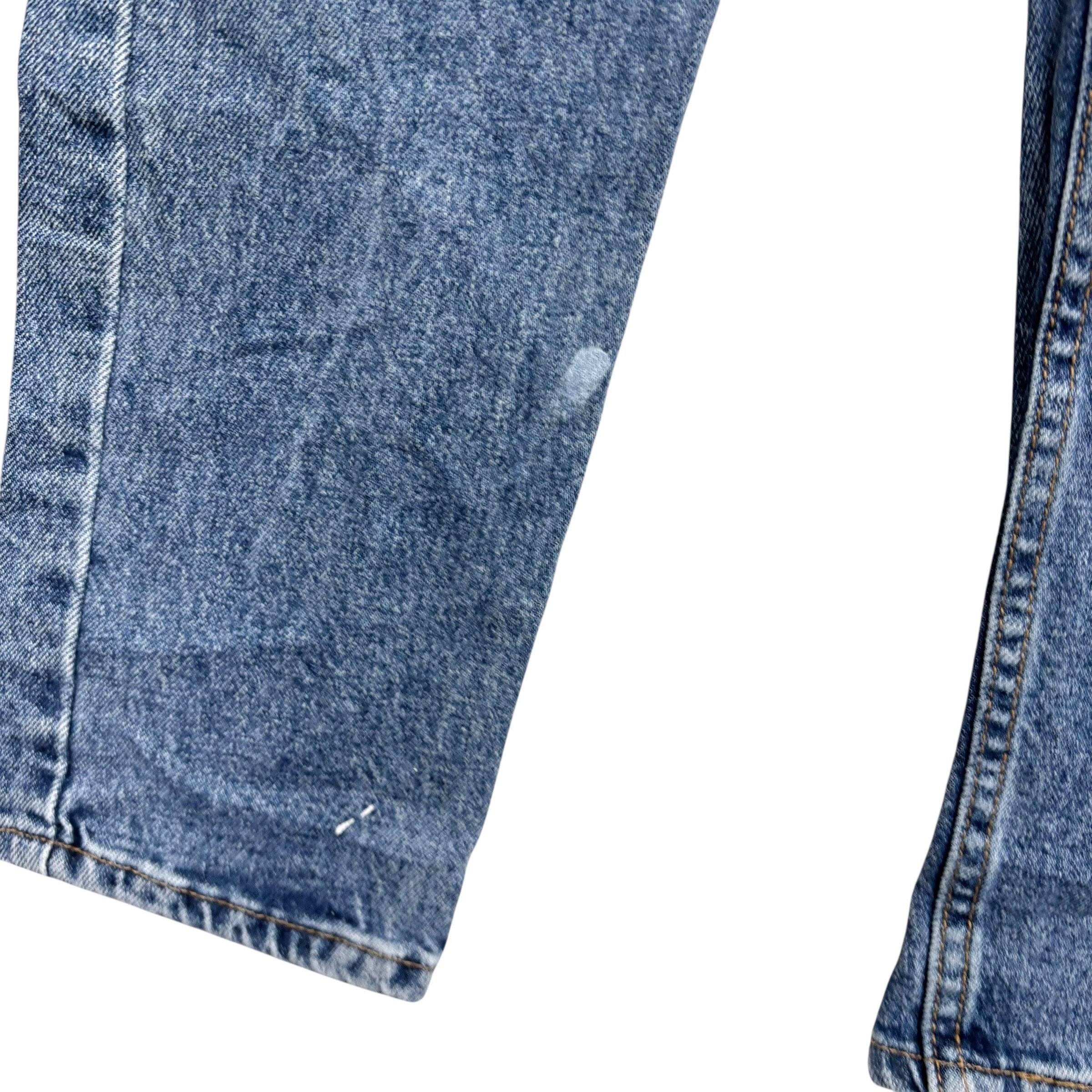 Levis 512 Jeans W32 L30 Mens Mid Blue Slim Tapered Fit Stretch Denim