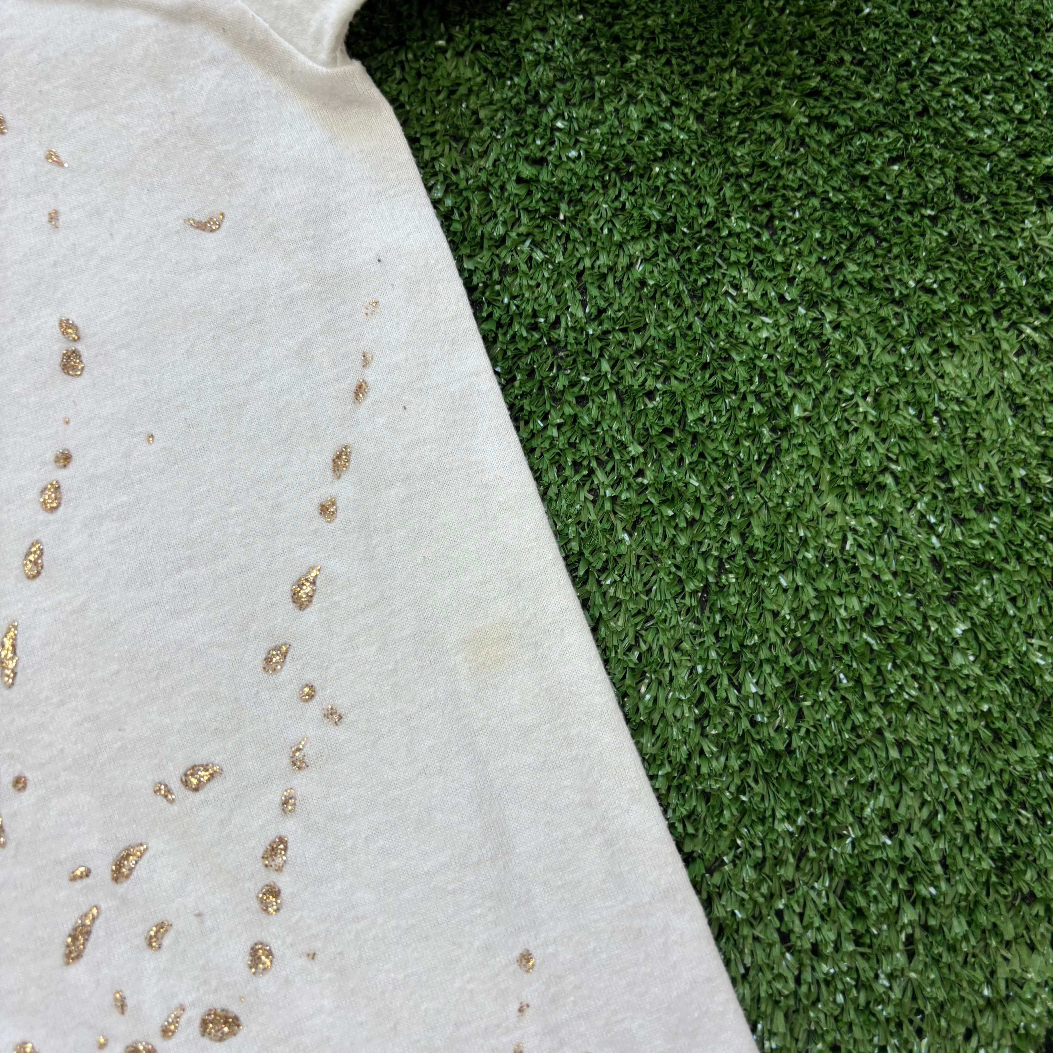 Vintage T Shirt Mens Medium White Single Stitch Graphic Print 90s USA