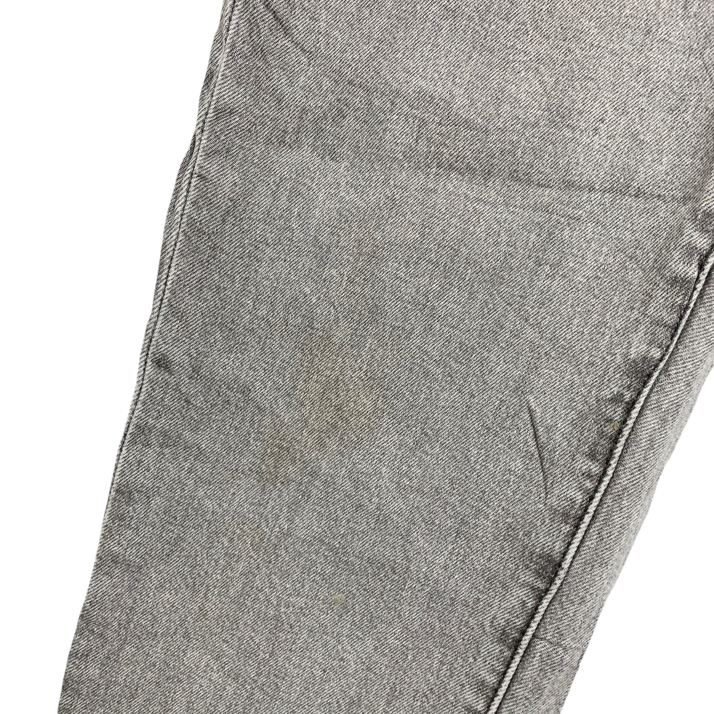 Levis 511 Jeans W32 L32 Mens Grey Slim Fit Stretch Premium Denim